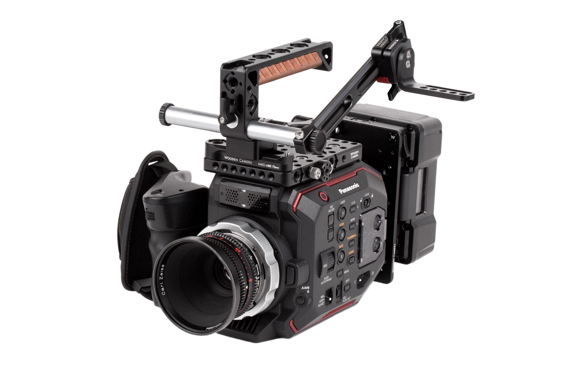 NATO Handle Plus V2 Kit with ARRI 70mm Rail & 1.67 Screw Channel - Professional Camera Grip for DSLR, Mirrorless & Cinema Cameras - Perfect for Filmmaking, Vlogging & Studio Photography