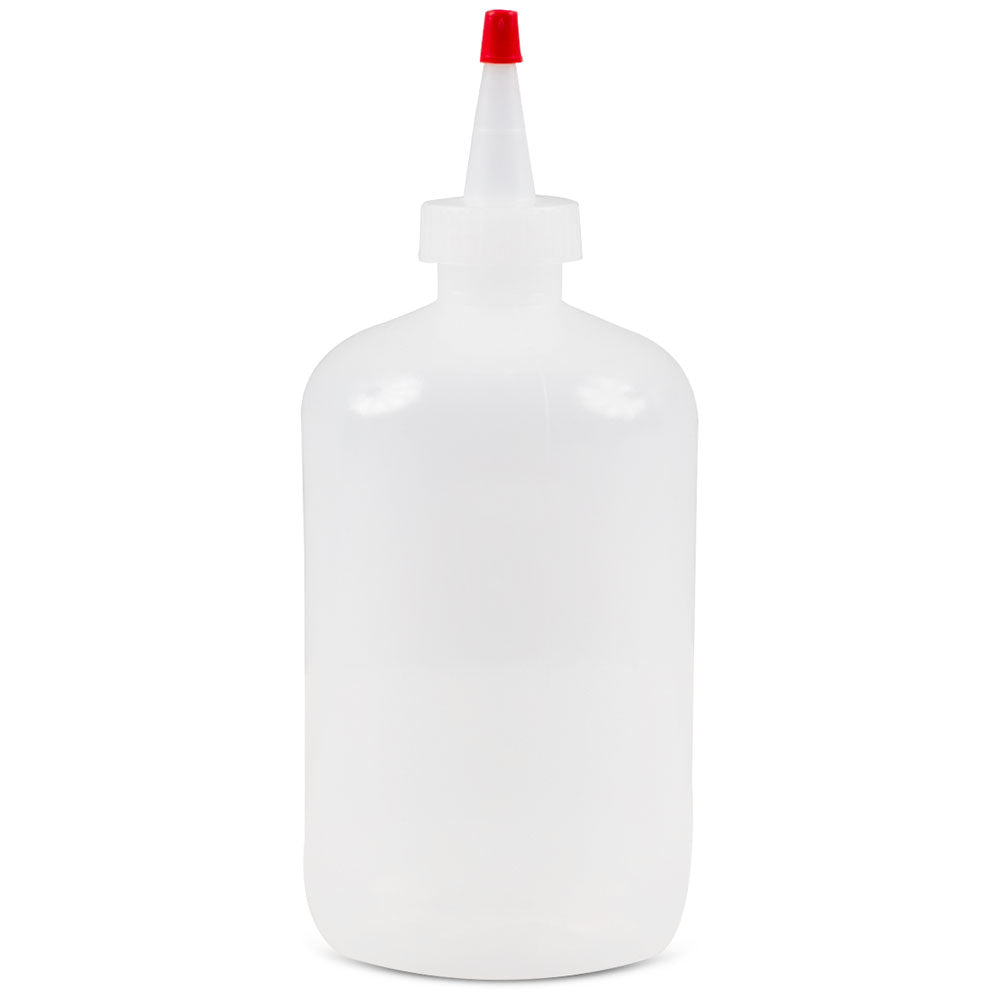 16 oz Squeeze Bottle - Leak-Proof & Durable for Condiments, Sauces, Oils - Perfect for Kitchen, BBQ, Camping & Food Prep