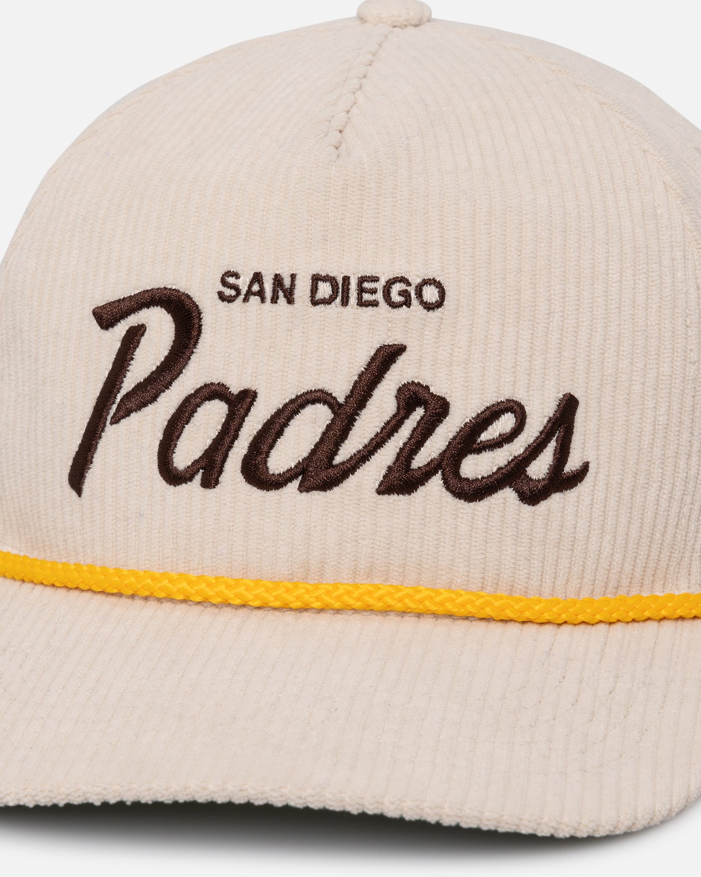 47 Brand San Diego Padres MLB Opening Day Snapback Hat - Adjustable Crossrope Hitch Baseball Cap for Men & Women - Perfect for Games, Sports & Casual Wear