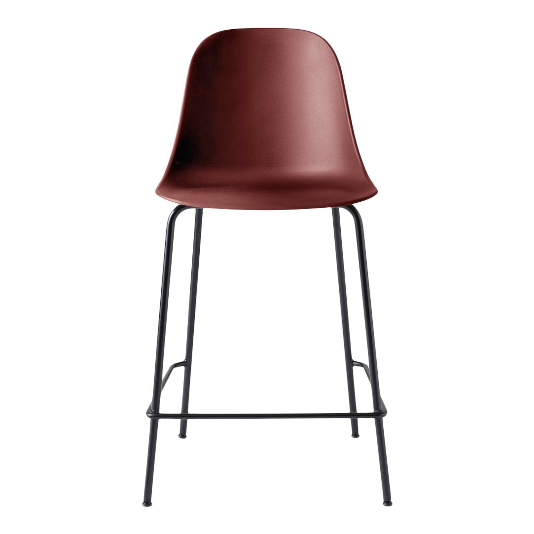 Harbour Counter Side Chair - Modern Bar Stool for Kitchen Island, Breakfast Nook & Dining Table - Adjustable Height & Comfortable Seating for Home & Restaurant Use