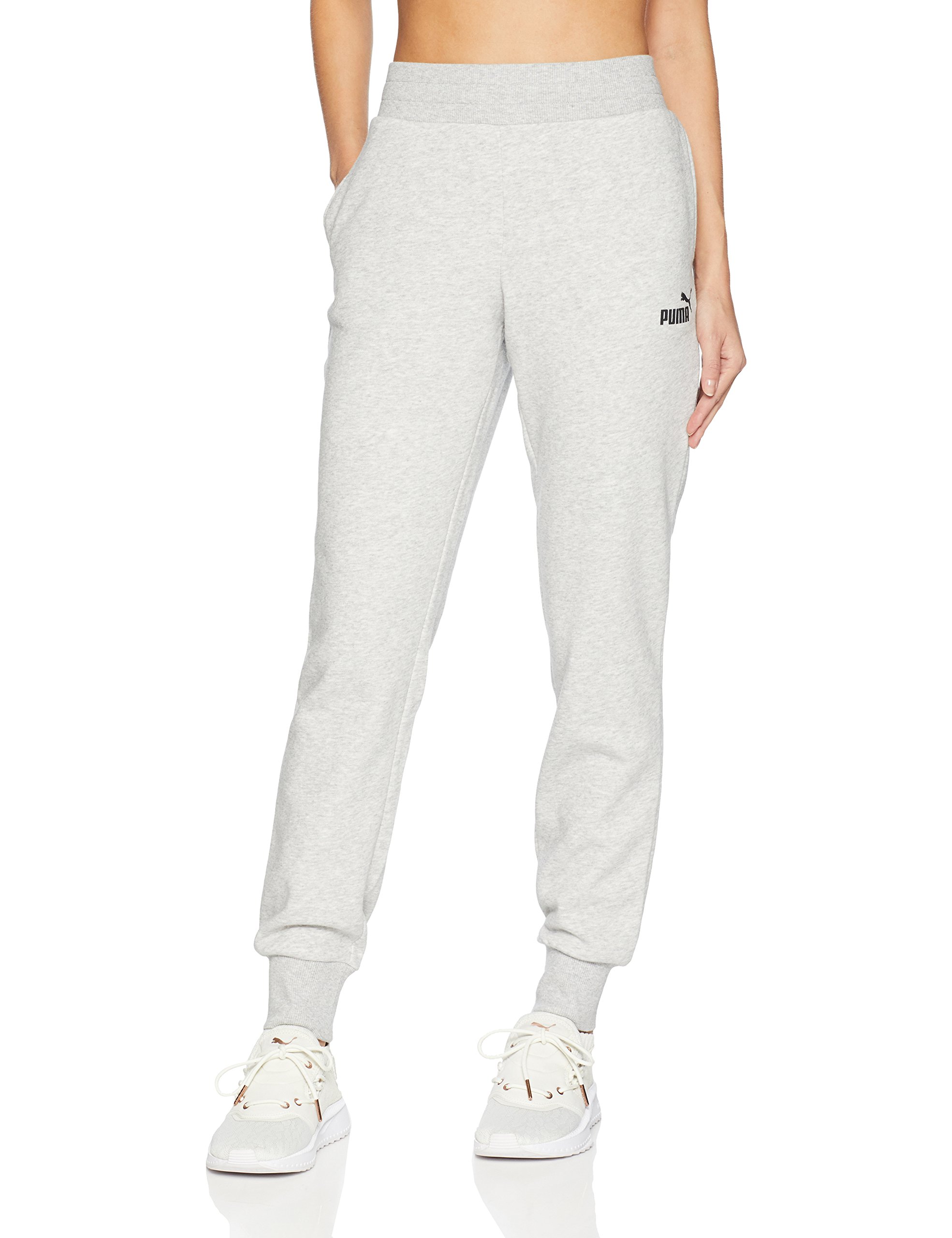 PUMA Women's Essentials Fleece Sweatpants - Soft Comfortable Joggers for Lounge, Yoga & Running | Casual Athletic Pants for Workout & Everyday Wear