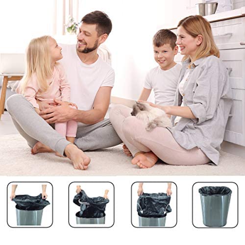 13 Gallon Stainless Steel Automatic Touchless Trash Can with Lid - Motion Sensor Garbage Bin for Kitchen, Bathroom, Bedroom & Office - Silver | Hands-Free Waste Disposal for Hygienic Home & Workspaces