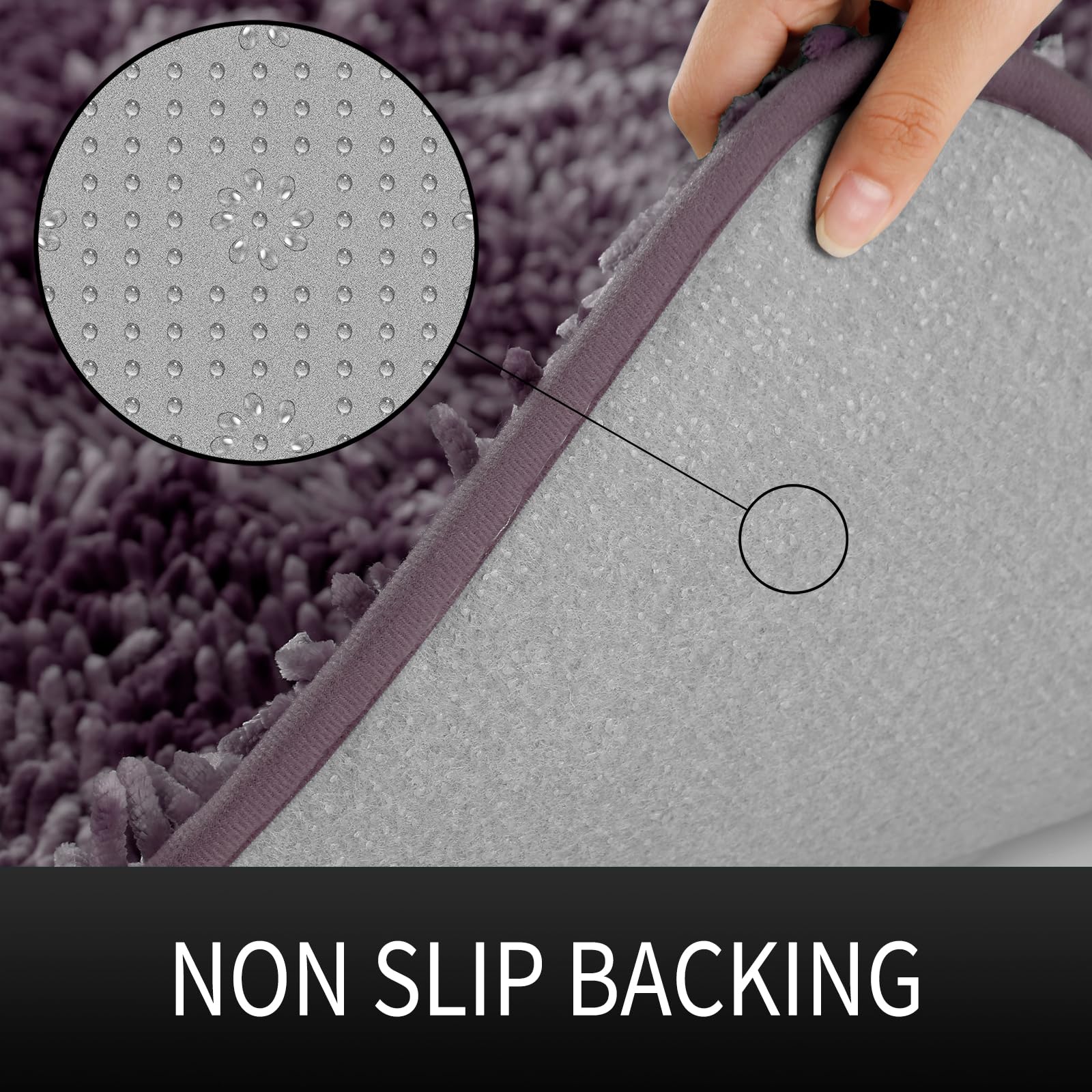Premium Yimobra Extra Soft Bathroom Rug Mat - 55.1