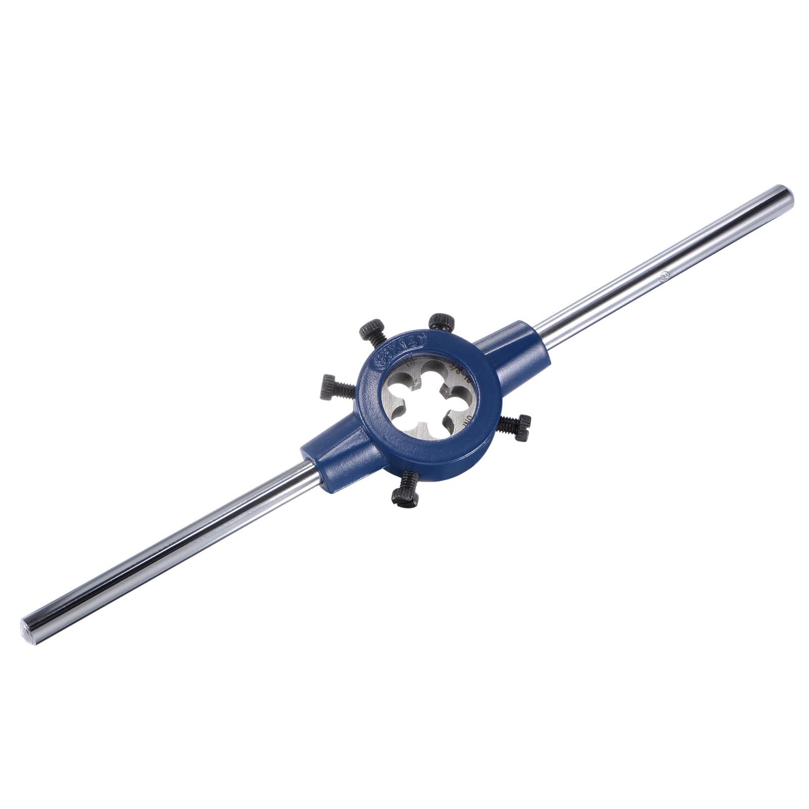 5/8-18 UNF Thread Die Handle Set with 26mm-38mm OD / M12-M16 Die Wrench Tool Kit - Professional Threading Repair Tool for Metal Pipes, Bolts & Automotive Parts - Perfect for DIY, Plumbing & Mechanical Repairs