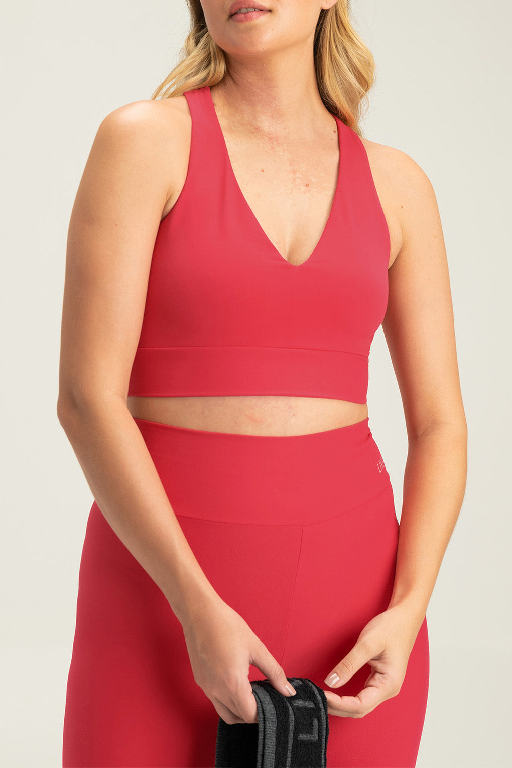 High-Performance Racer Active Sports Bra for Women - Breathable Workout Top for Running, Yoga & Gym - Comfortable Support for High-Impact Exercise