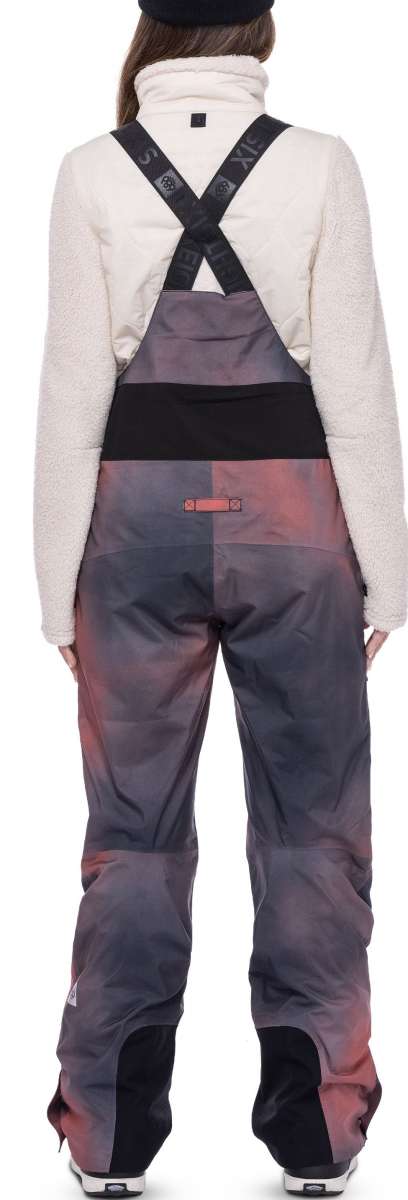 686 Women's Geode Thermagraph Bib Snow Pants 2023 - Waterproof, Insulated Winter Ski Pants for Women - Perfect for Skiing, Snowboarding & Cold Weather Activities