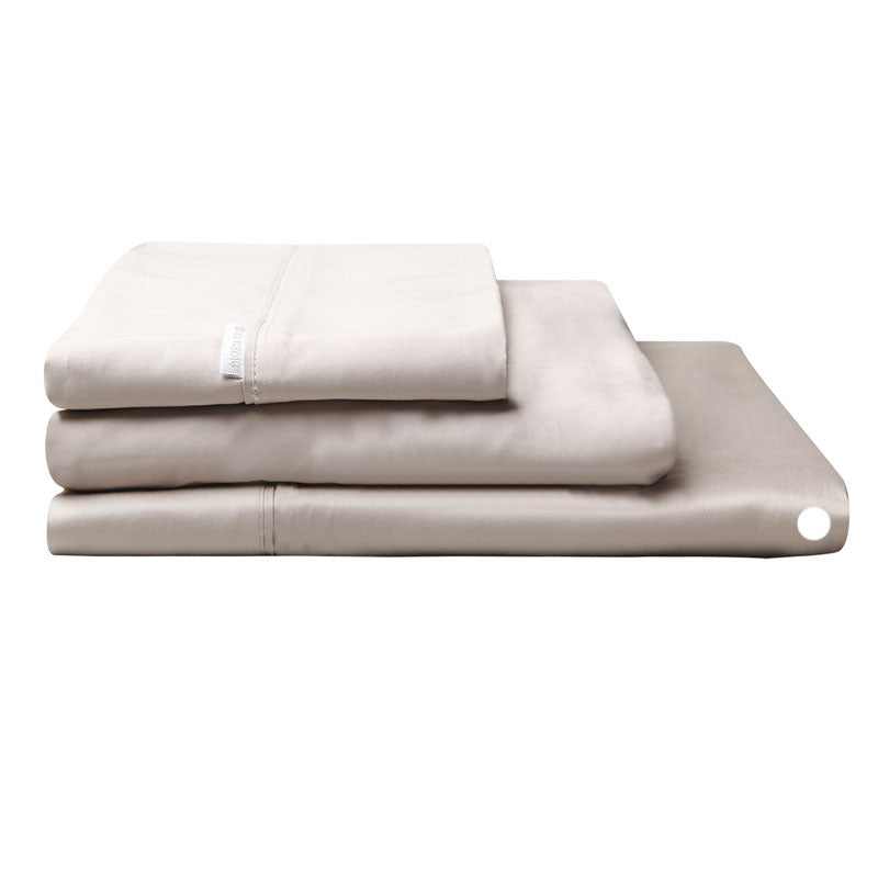 Premium 100% Egyptian Cotton Sateen Flat Sheet - 400 Thread Count King Size Bed Sheet Set | Soft & Breathable Luxury Bedding for Hotels, Master Bedrooms & Guest Rooms