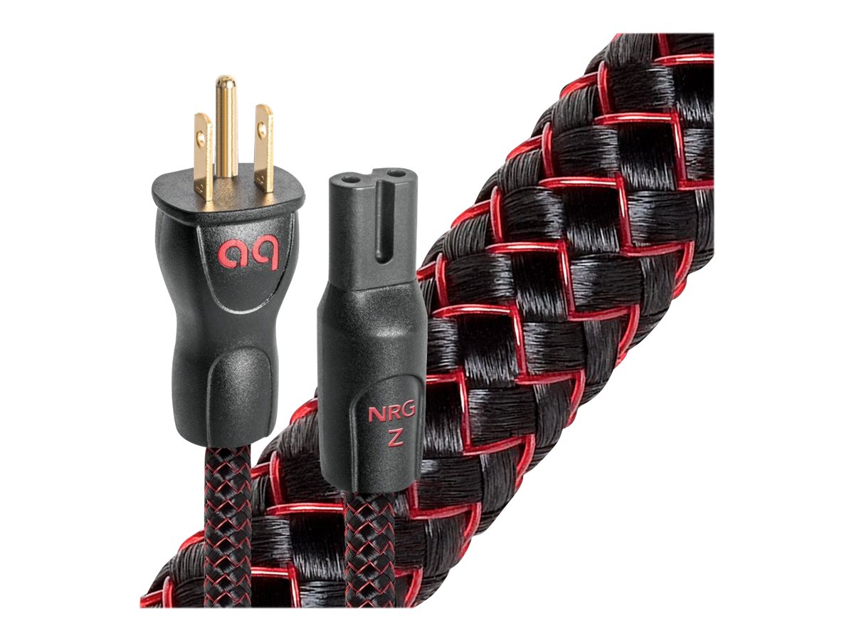 Audioquest NRG Z2 Premium Power Cable - High-Performance AC Power Cord for Home Theater & Audio Systems | Perfect for Audiophiles & Home Entertainment Setups