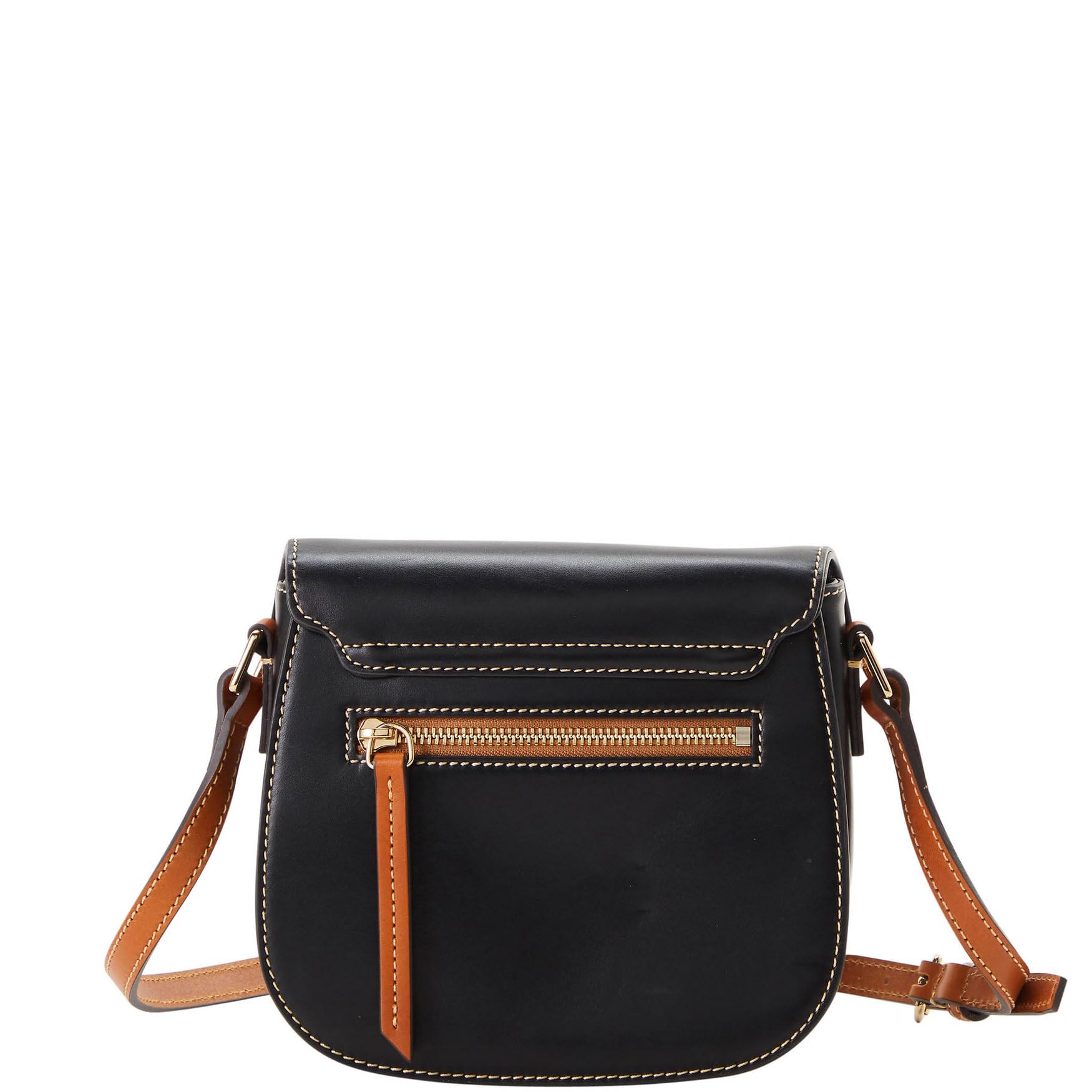 Dooney & Bourke Wexford Leather Saddle Crossbody Bag for Women - Stylish & Durable Handbag for Everyday Use, Work & Travel