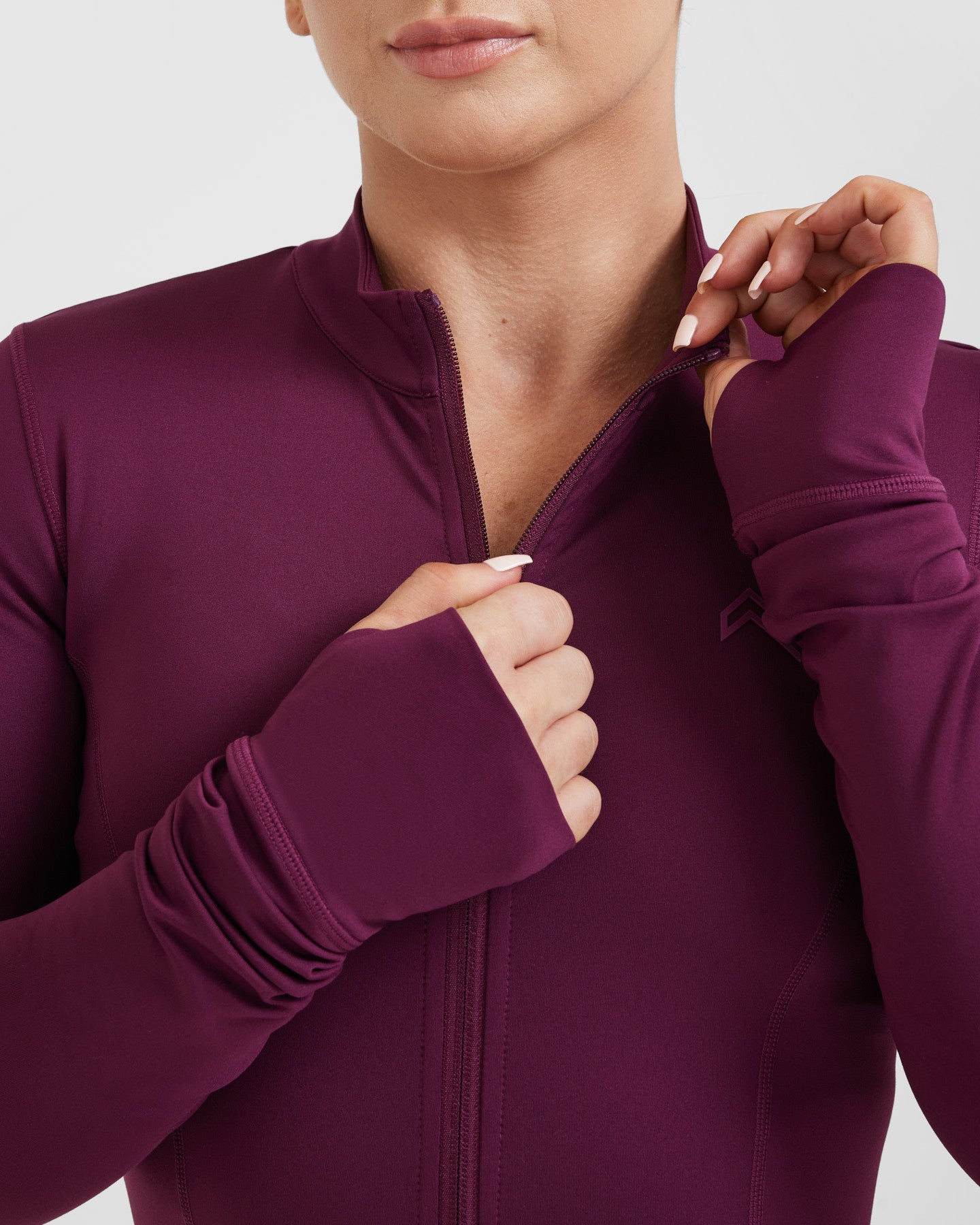 Timeless Women's Crop Jacket in Ripe Fig Color | Lightweight Spring Outerwear for Casual Wear & Street Style Fashion