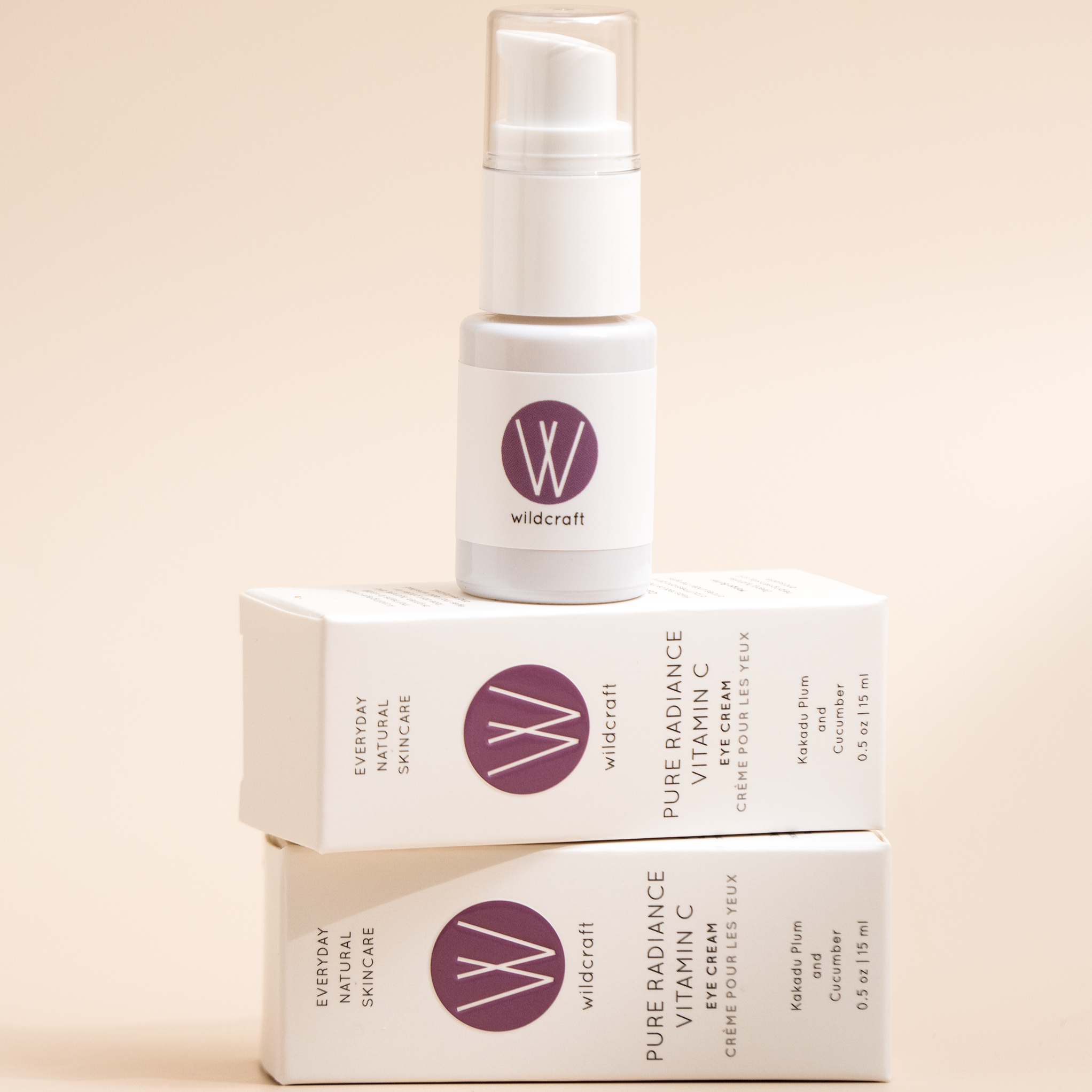 Best Vitamin C Eye Cream for Dark Circles & Wrinkles - Pure Radiance Brightening Under Eye Treatment for Puffiness & Fine Lines - Day & Night Use for Glowing Skin