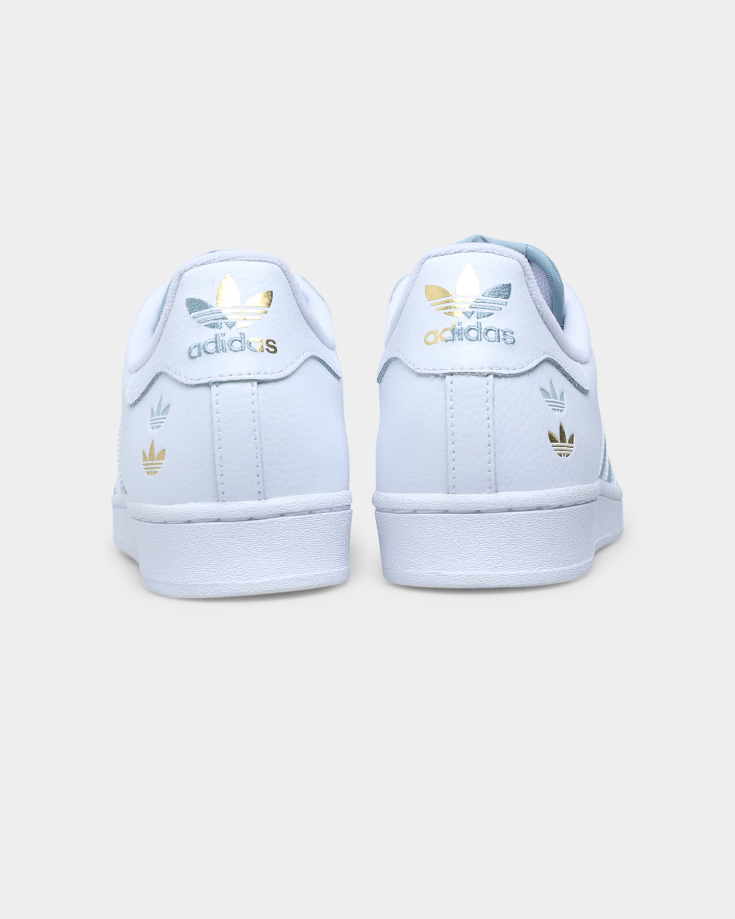 Adidas Superstar Sneakers - Cloud White, Magic Grey & Gold Foil | Classic Comfort for Casual Wear, Street Style & Everyday Fashion