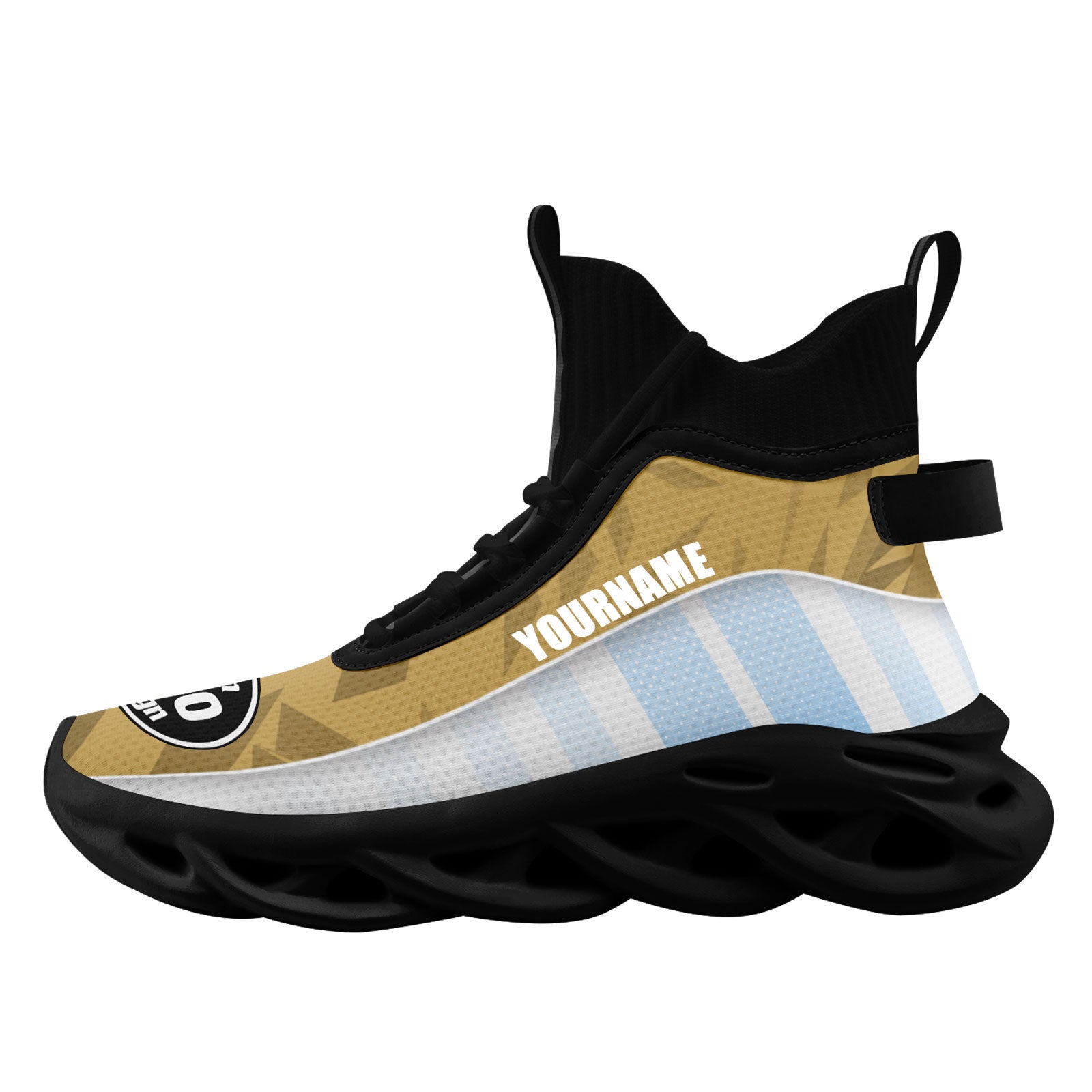 Custom Maxsoul Personalized Sneakers & Hat Combo - Trendy Unisex Athletic Shoes & Matching Cap for Running, Gym, and Casual Wear (Style D020232)