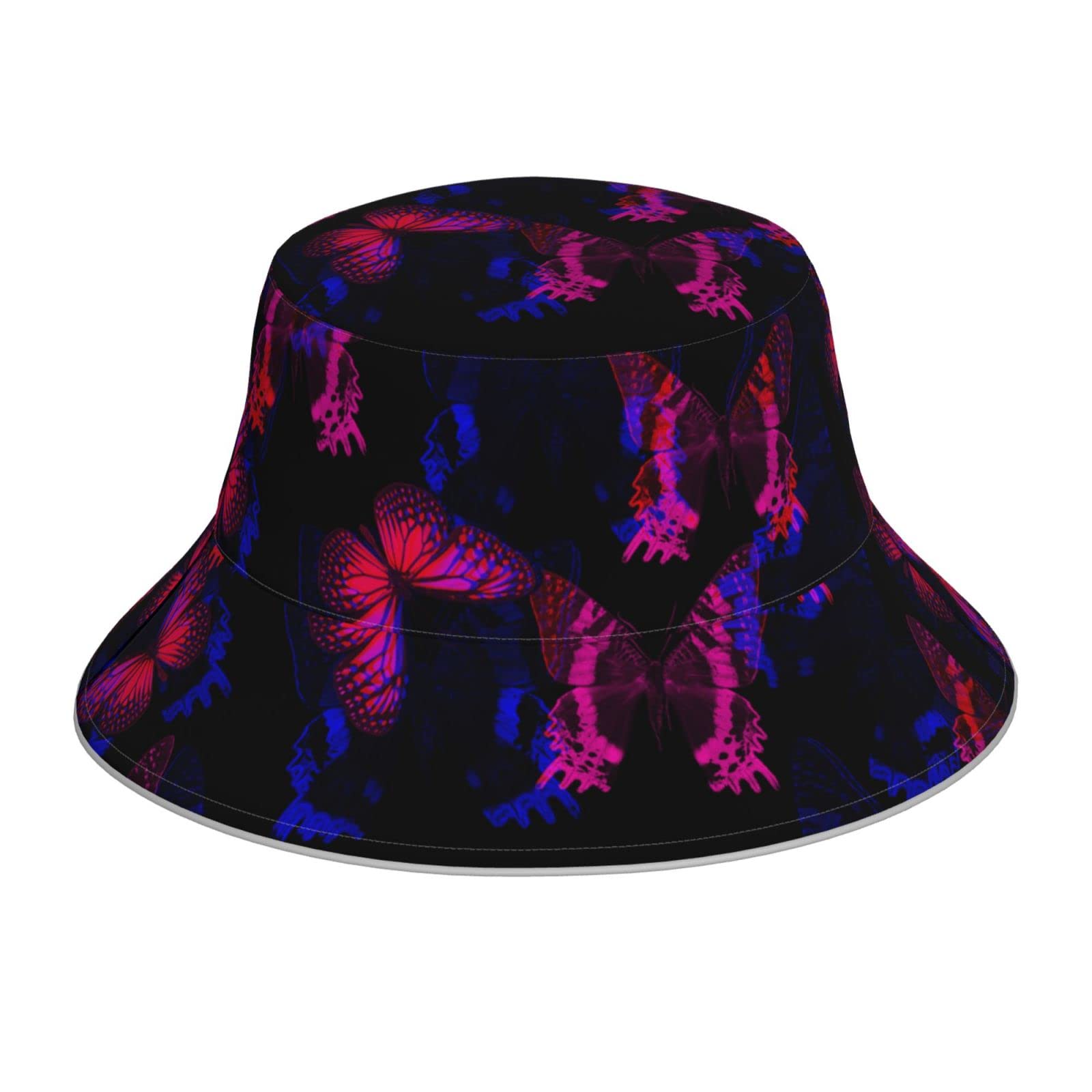 Reversible Reflective Bucket Hat for Men & Women - Packable Sun Hat for Fishing, Hiking & Outdoor Activities | UV Protection & Adjustable Fit