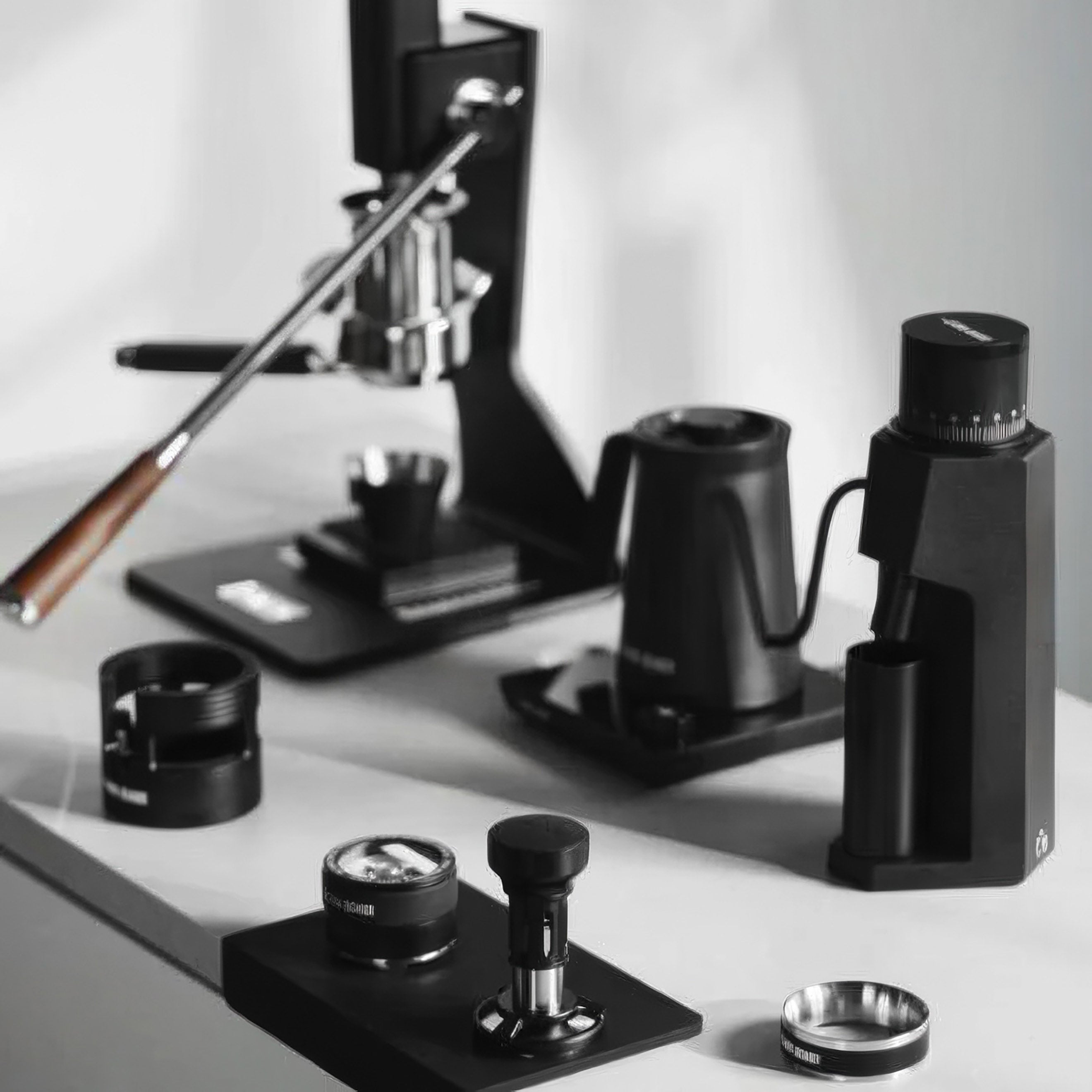 Premium Espresso Tamper - MHW 3BOMBER Professional Coffee Press for Baristas & Home Brewing | Perfect for Espresso Machines & Coffee Shops