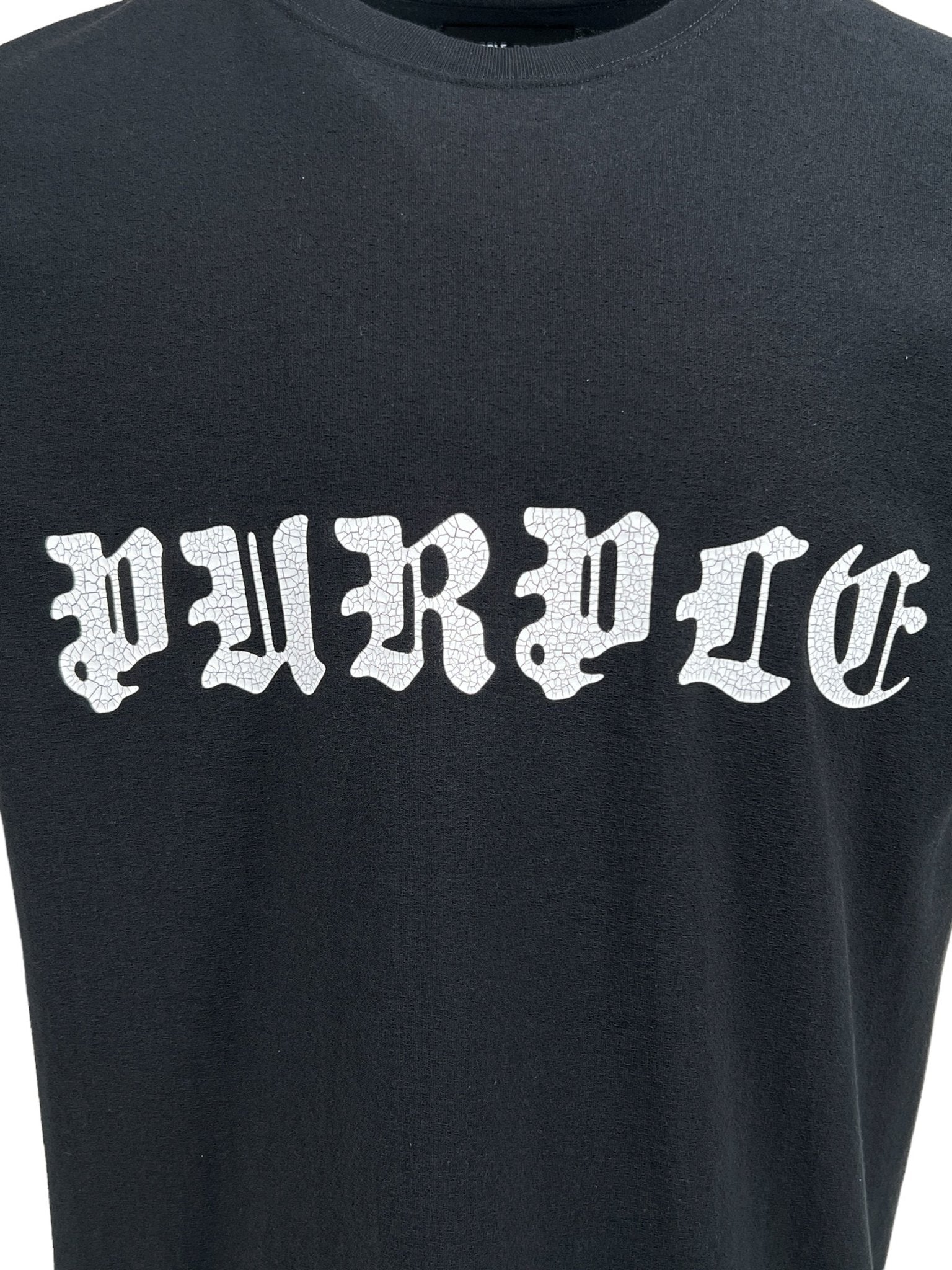 Purple Brand P104 JGBB Textured Jersey Tee - Soft Black Cotton T-Shirt for Men | Casual Wear, Street Style & Everyday Comfort