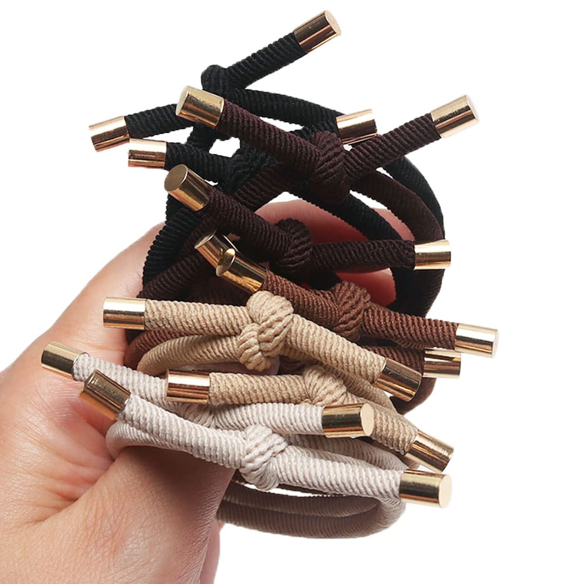 JOYOYO 20 Pcs Large Hair Ties for Women & Girls - 50mm Thick Hair Bands, Durable Elastic Hair Bobbles - Perfect for Ponytails, Buns, and Everyday Hairstyles