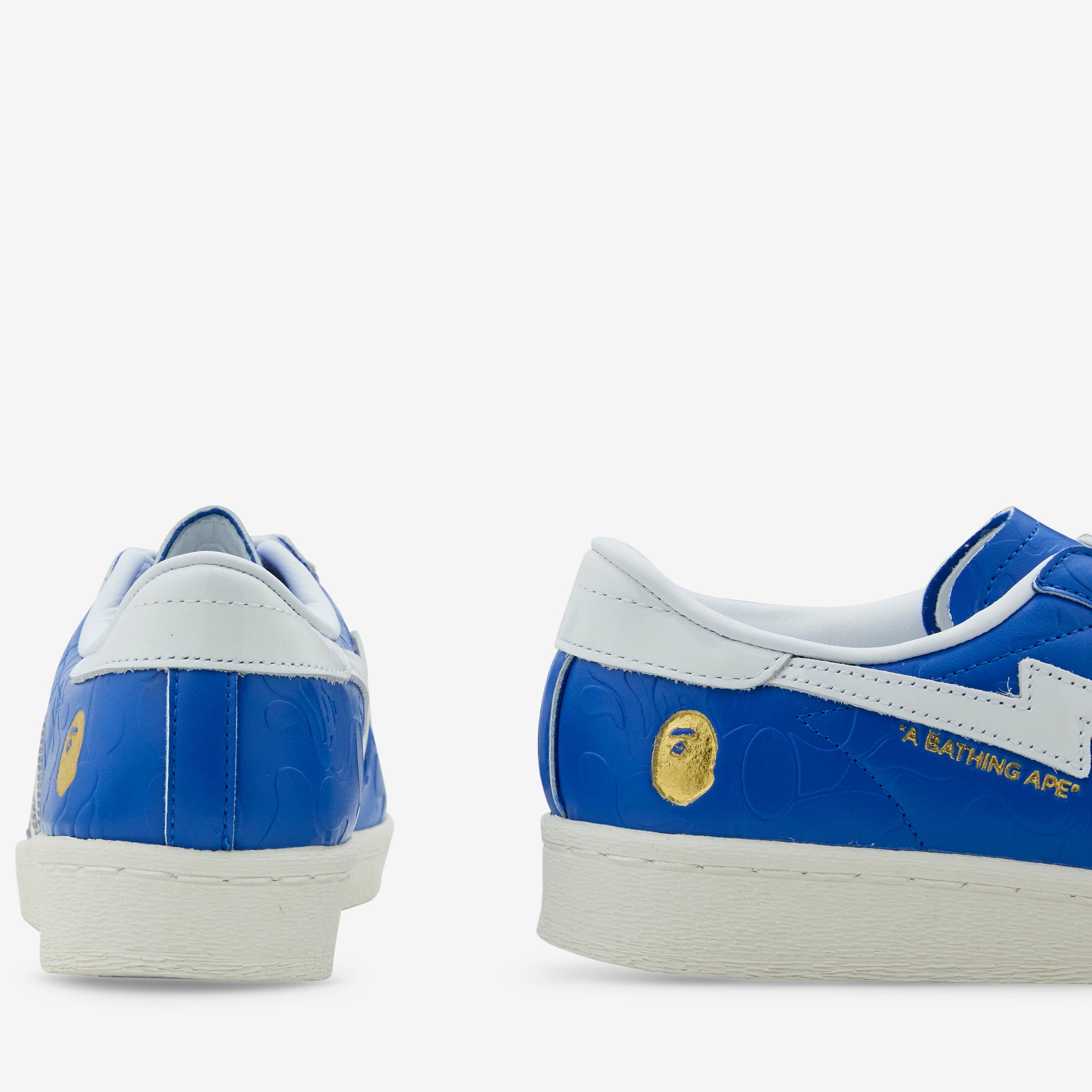 BAPE x SSTR Sneakers - Blue, Cloud White & Off White Colorways | Stylish Streetwear for Men & Women | Perfect for Casual Outfits & Urban Fashion