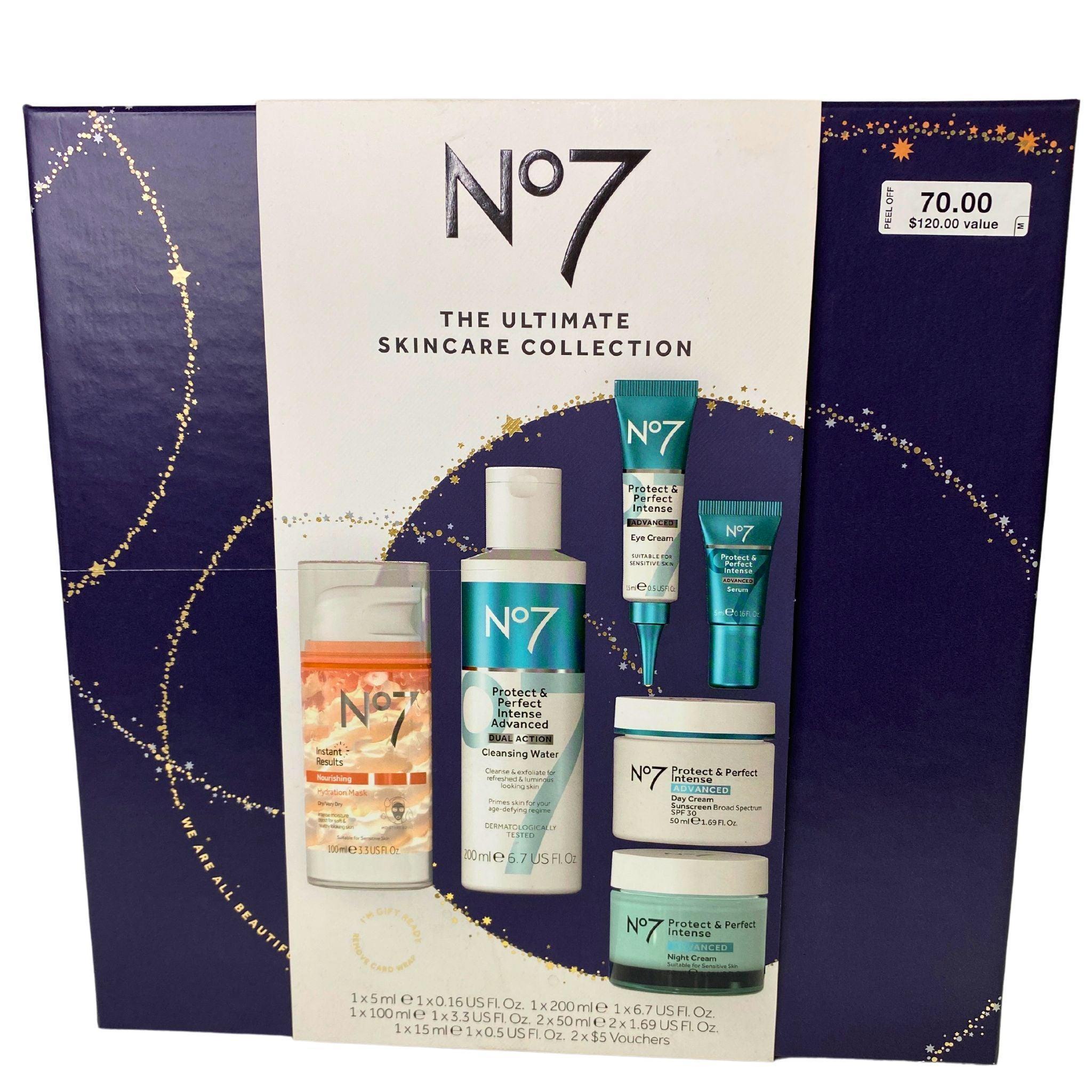 No7 The Ultimate Skincare Collection - 12 Piece Set for Anti-Aging, Hydration & Radiance | Complete Daily Facial Care Routine for Women | Perfect Gift Set for Skincare Lovers