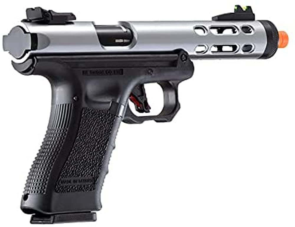 Lancer Tactical WE-Tech Galaxy GBB Airsoft Pistol - Black, Blue, Purple, Gold, Silver | Gas Blowback Airsoft Gun for Training, Competition & Tactical Games