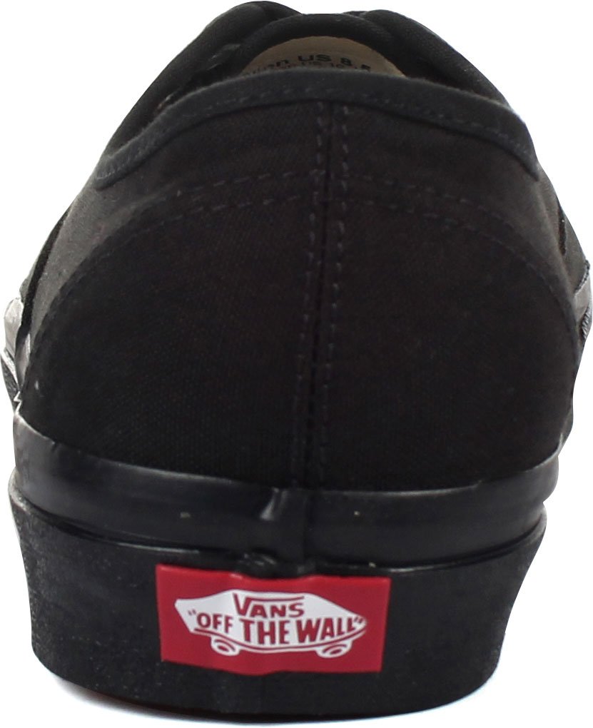 Vans Authentic Unisex Sneakers - Classic Black Canvas Shoes for Men & Women | Casual, Skateboarding & Everyday Wear