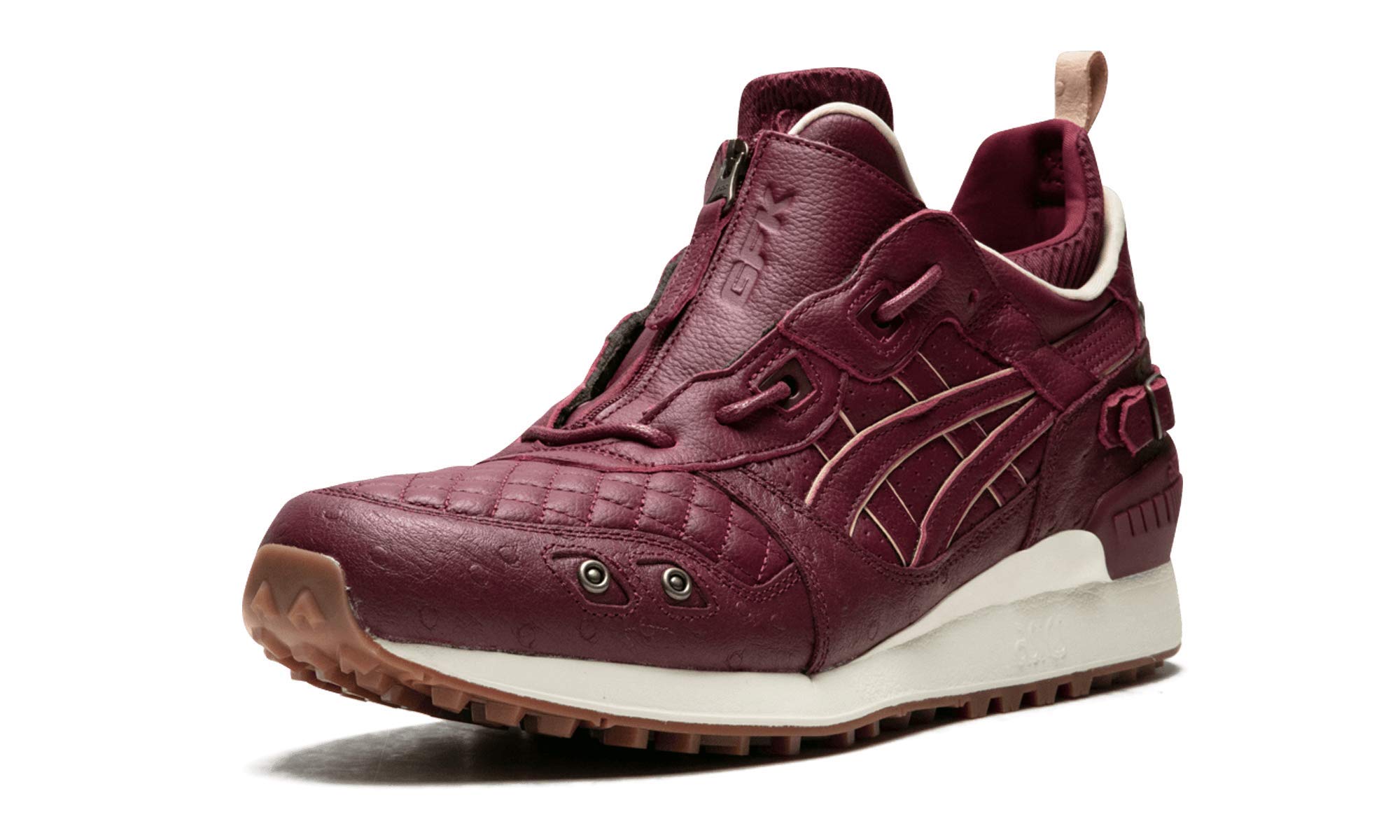 ASICS Gel Lyte MT Running Shoes for Men - Burgundy Colorway | Lightweight Cushioned Trail Runners for Hiking & Outdoor Adventures