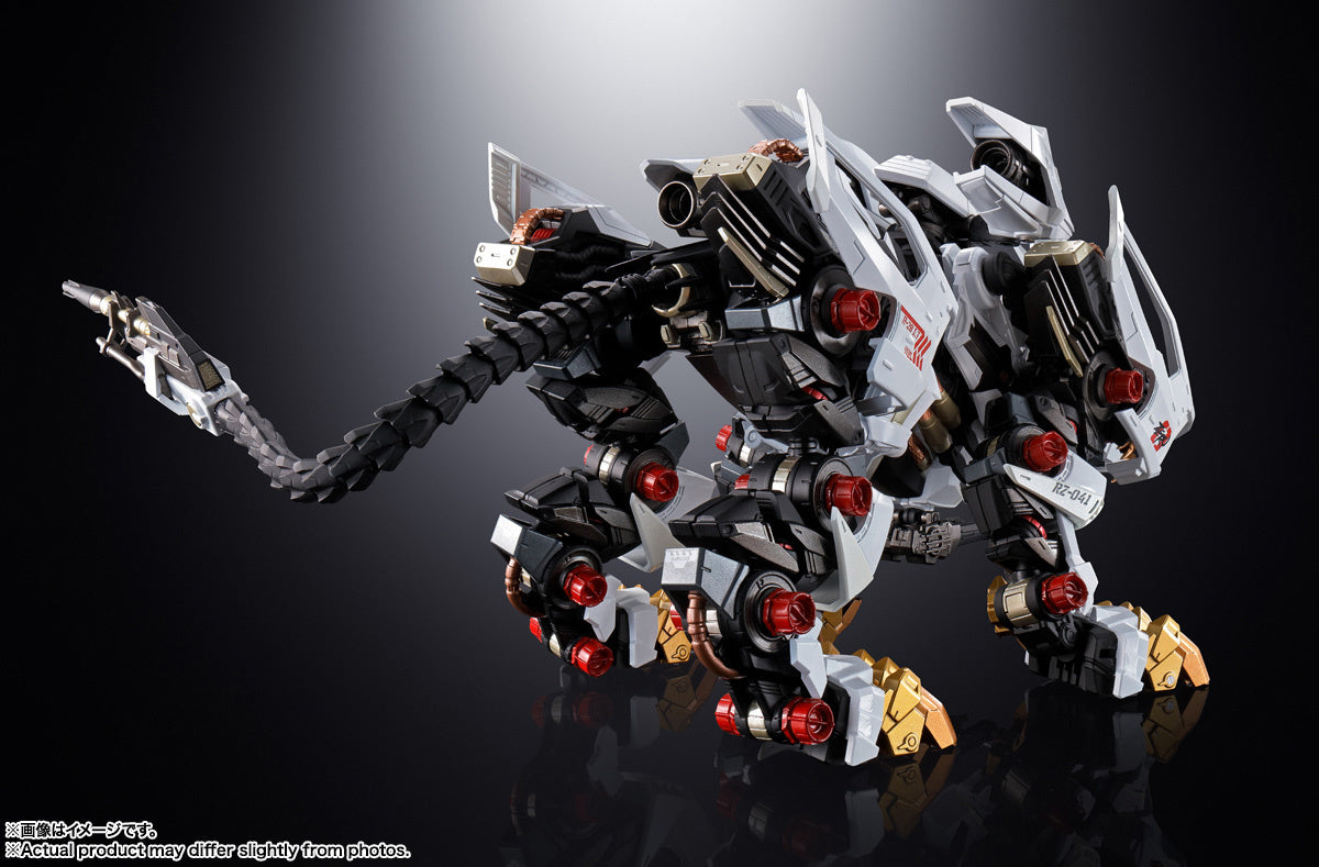 Bandai Chogokin Zoids New Century/Zero Liger Zero Action Figure - Collectible Anime Robot Model Toy for Display & Play - Perfect for Anime Fans, Collectors & Gift Giving