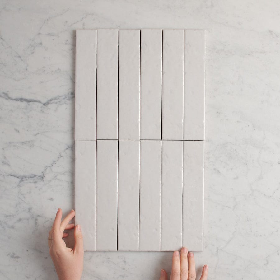 Albert Park Gloss Vanilla Subway Tile - Premium Ceramic Wall & Backsplash Tiles for Kitchen, Bathroom & Shower - Easy to Clean & Stain Resistant