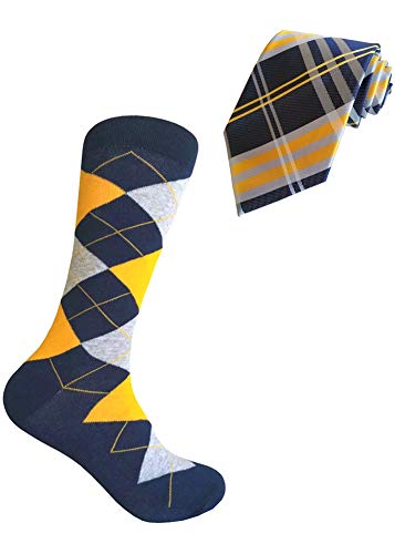Navy/Golden Yellow/Light Gray