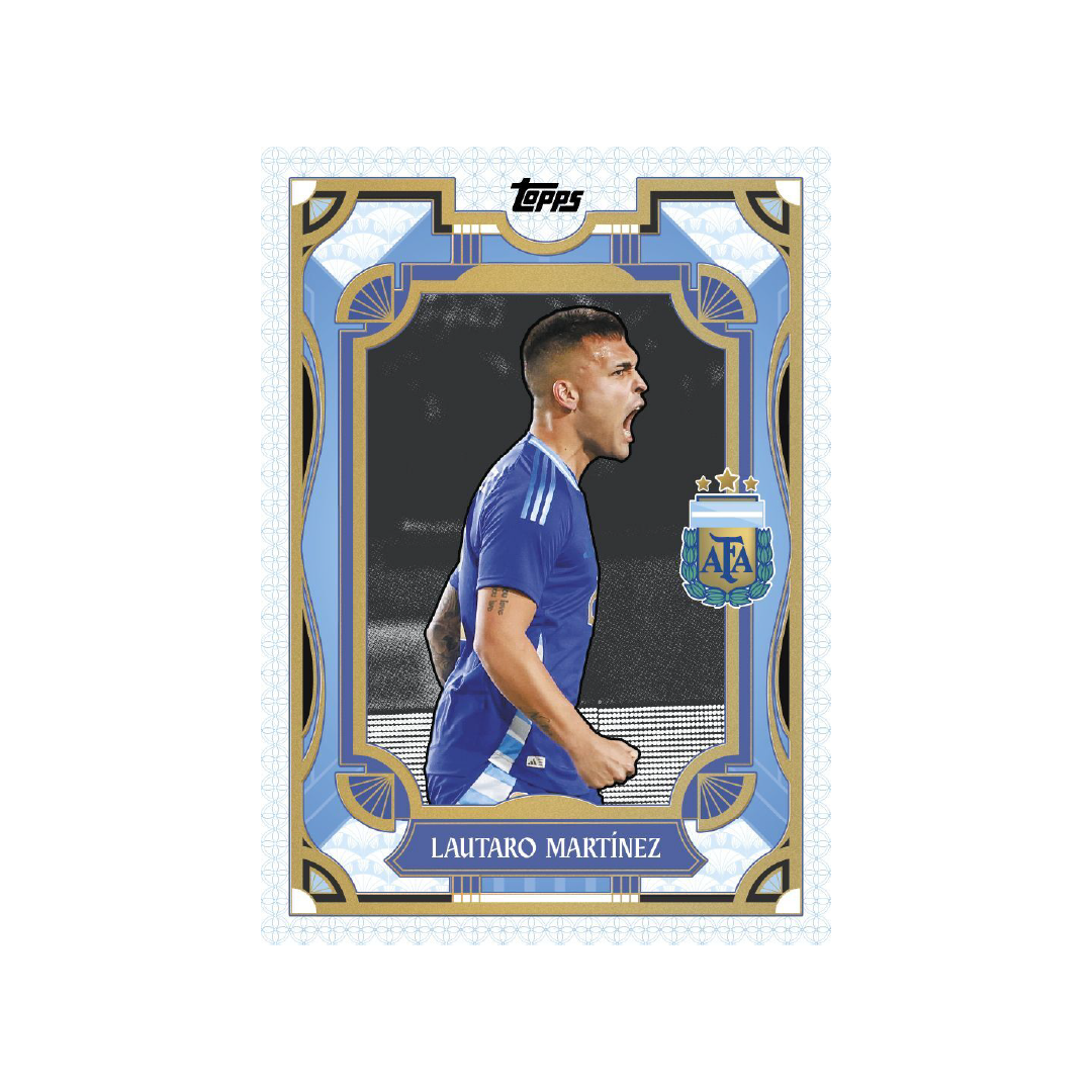 Topps Argentina National Team 2024/25 Soccer Trading Cards - Single Pack | Collectible for Fans & Perfect for Gifts