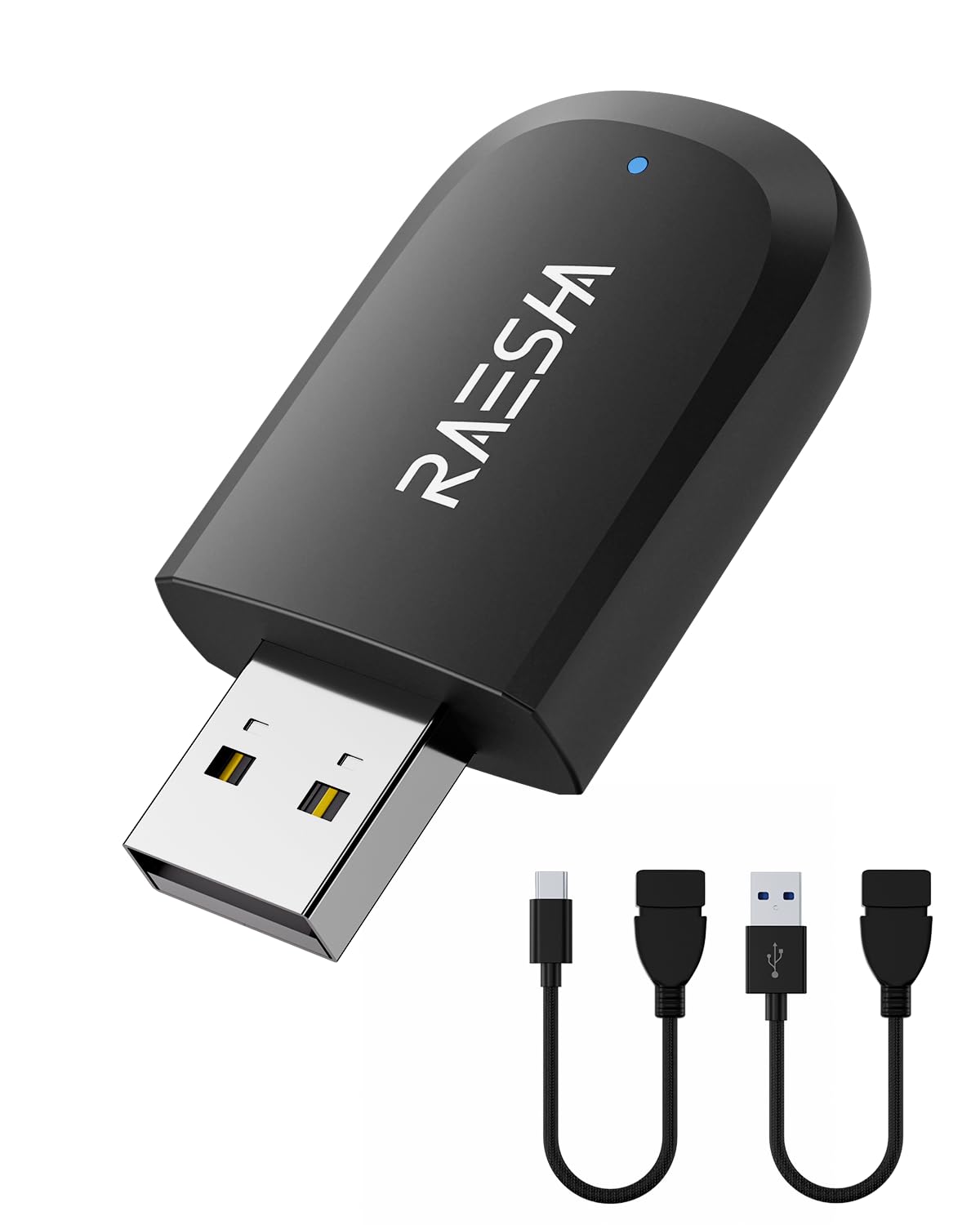 2-in-1 Wireless CarPlay & Android Auto Adapter - Mini Bluetooth Dongle for iPhone & Android - Fast Connection, Easy Installation - Perfect for Tesla, Toyota, Honda & More - Upgrade Your Driving Experience