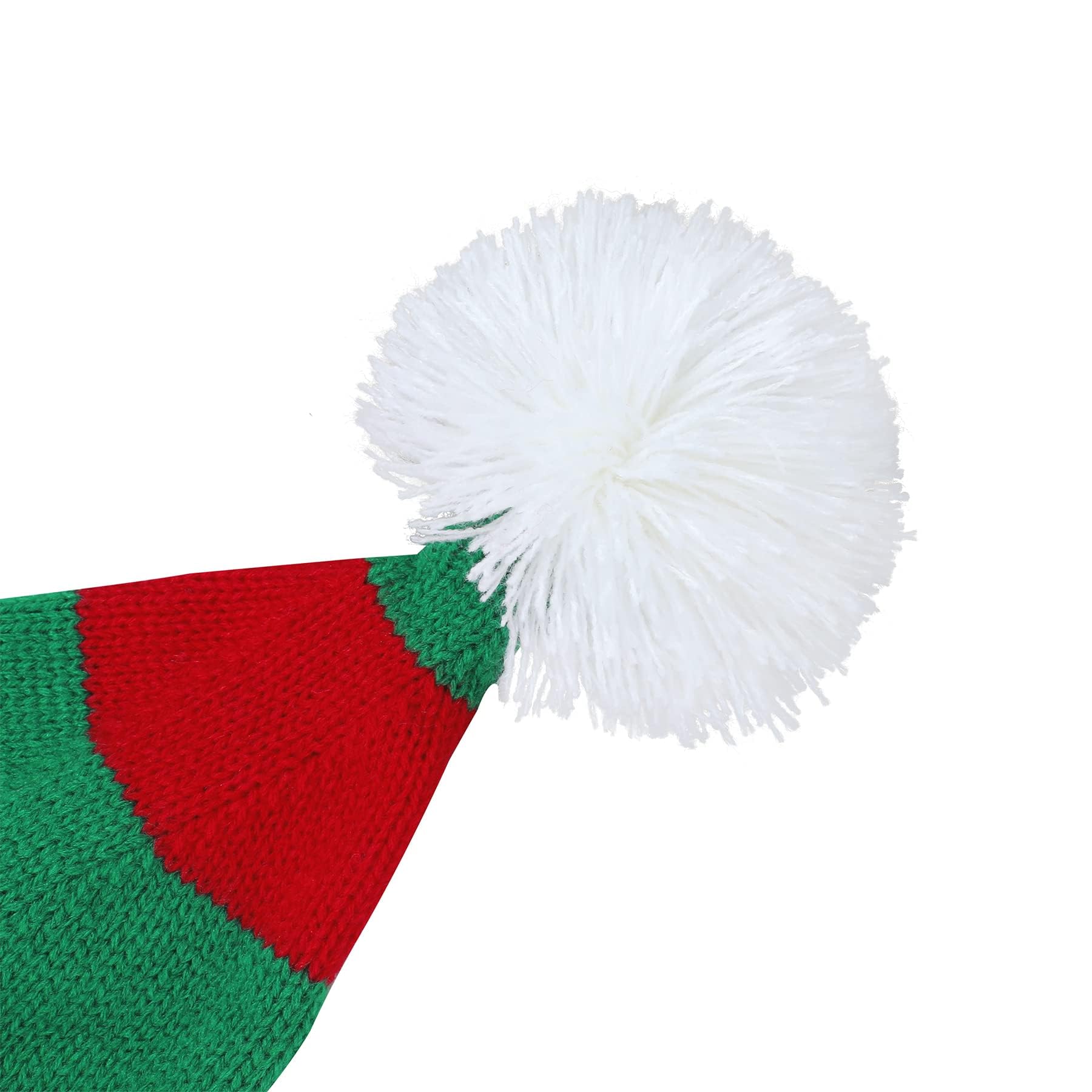 Zando Santa Hat for Adults - Warm Christmas Beanie for Women & Men - Winter Holiday Party Hat - Perfect for Christmas Parties, Family Gatherings & Festive Photos