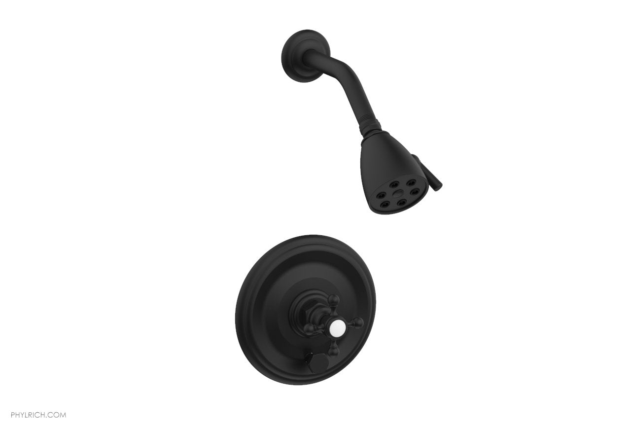 HEX TRADITIONAL Pressure Balance Shower and Diverter Set (No Spout) 4 151 - Perfect for Bathroom Renovation and Modern Home Upgrade