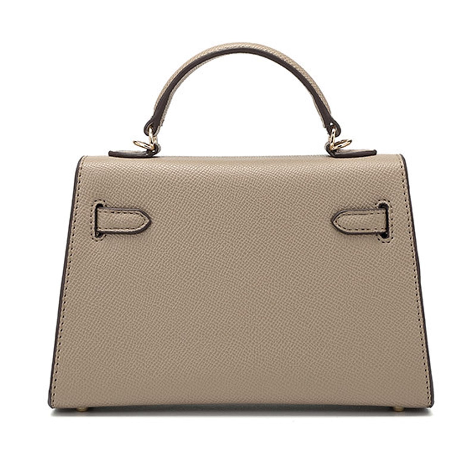Women's Mini Leather Satchel Bag - 9