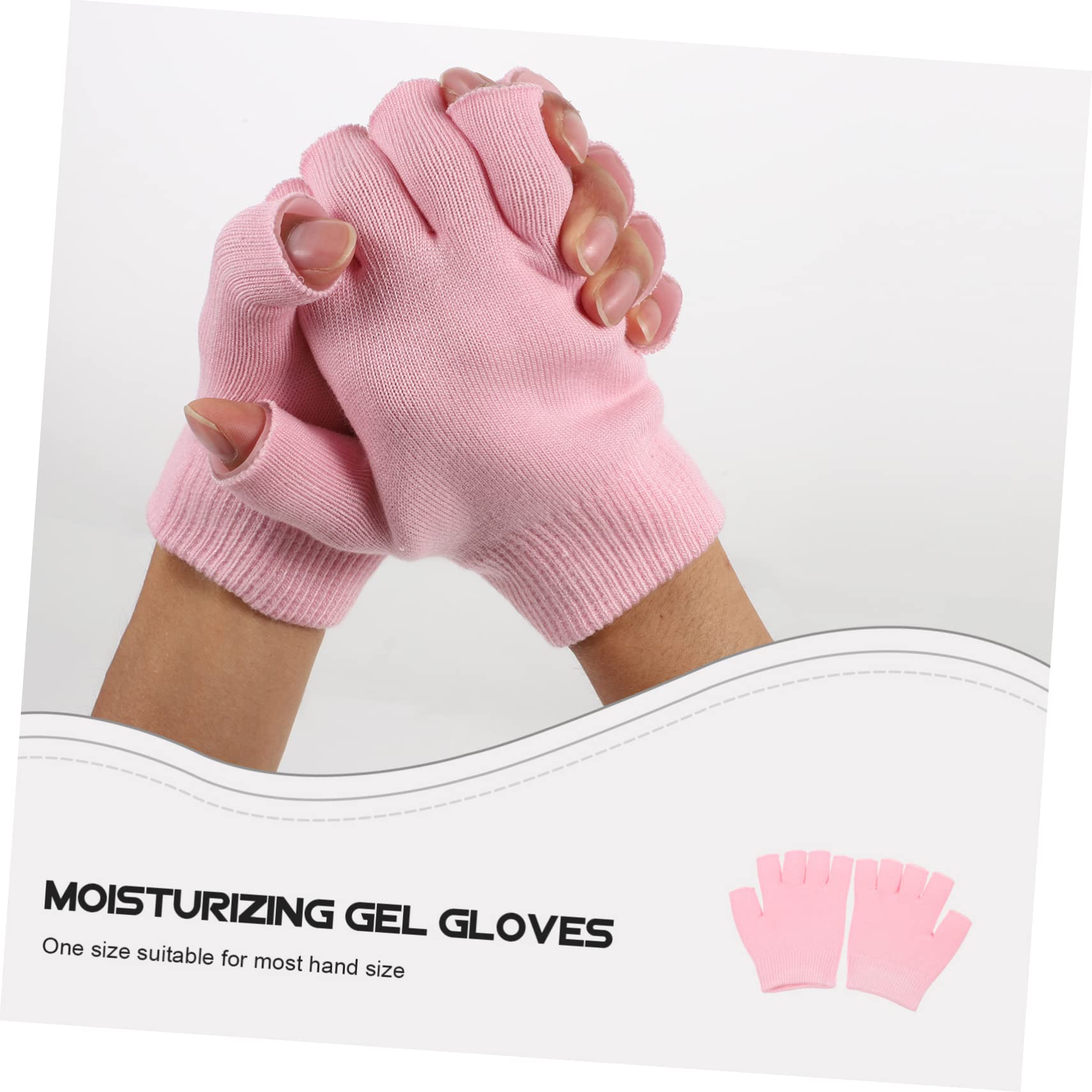Beavorty Spa Moisturizing Gloves for Hands - Hydrating Gel Gloves for Dry Skin Care & Overnight Treatment | Perfect for Adults, Cracked Hands & Winter Hand Care Routine