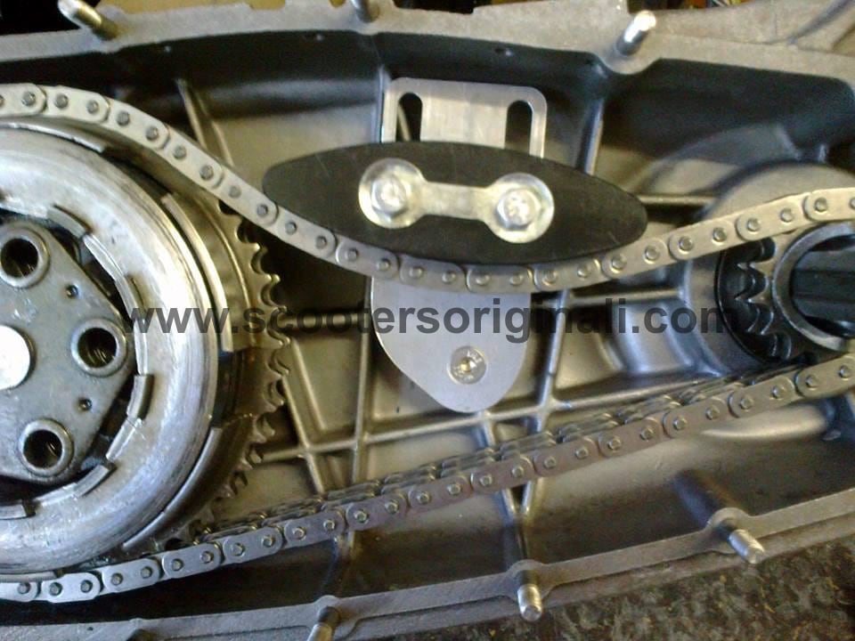 Lambretta Chain Tensioner - Push Up/Pull Down Adjuster for Gran Turismo Scooters - Perfect for Scooter Maintenance & Performance Tuning