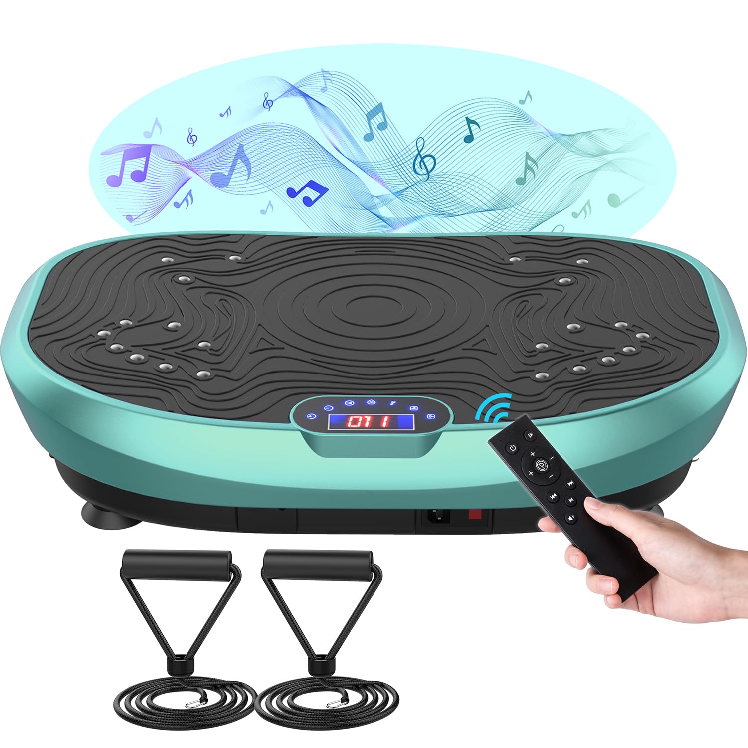 AXV Vibration Plate Exercise Machine - Whole Body Workout Platform for Weight Loss, Toning & Fitness | Power Vibration Technology for Home Gym & Wellness | Perfect for Home Workouts, Physical Therapy & Recovery