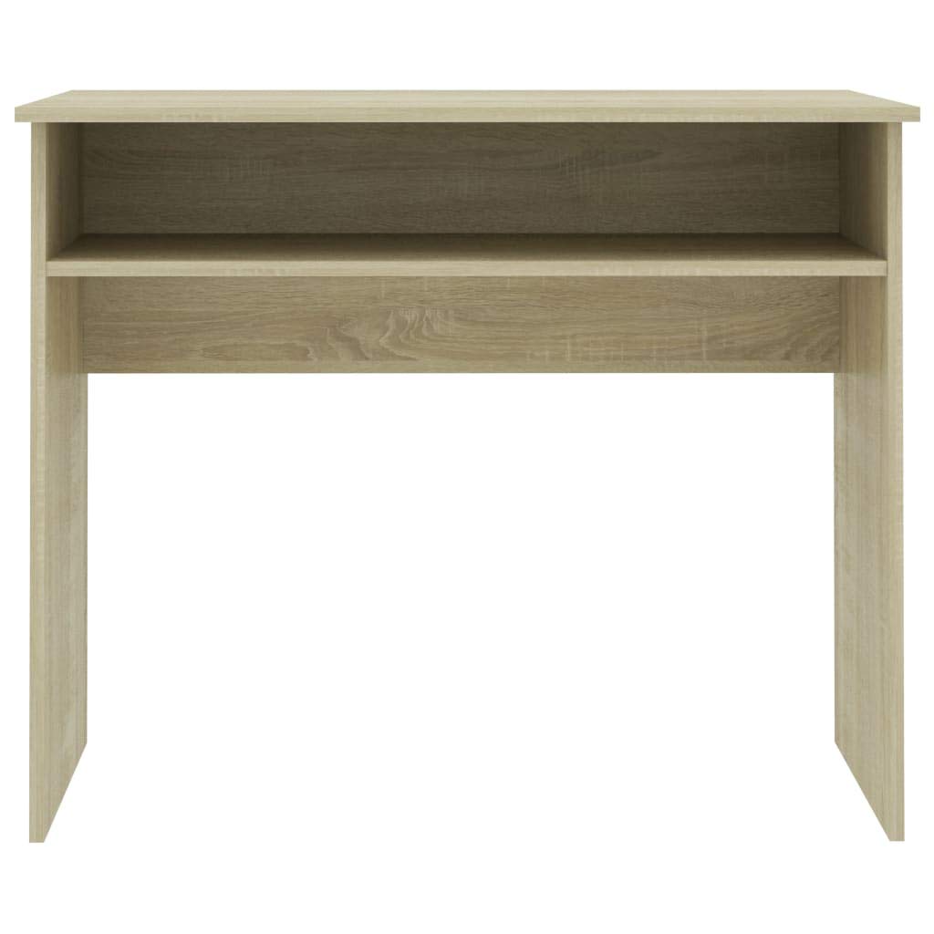 Modern Computer Desk with Storage Shelf - 35.4