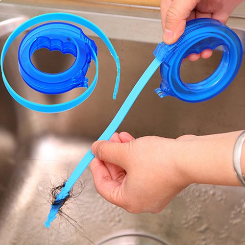 Loinhgeo Drain Cleaning Brush - Sink & Tub Hair Removal Tool for Bathroom, Kitchen, and Home Drain Maintenance | Unclog Drains Easily with This Flexible Snake Brush for Shower, Bathtub, and Sink Cleaning