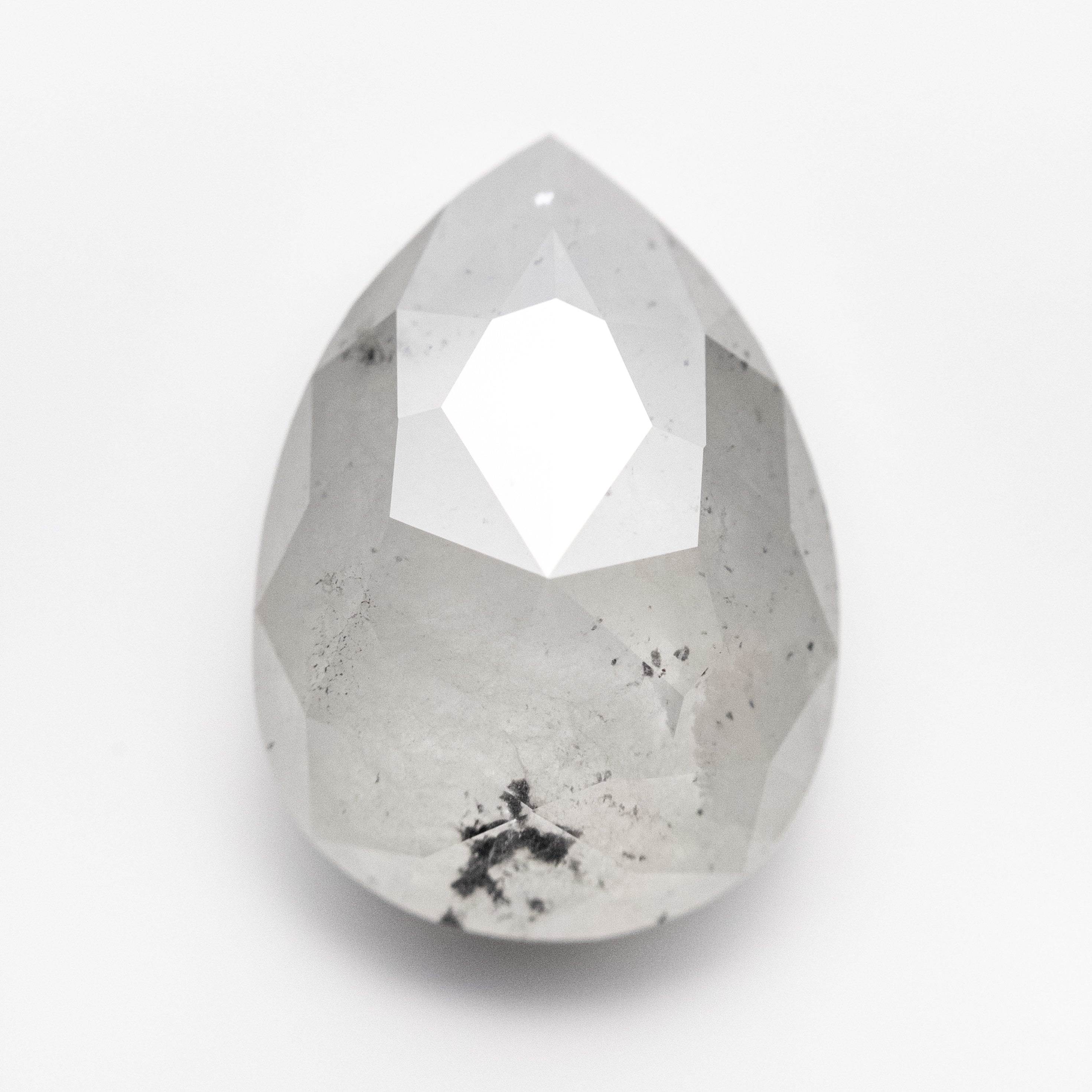 3.88ct Pear-Shaped Double Cut Diamond (12.08x8.74x4.22mm) - Stunning Loose Gemstone for Engagement Rings & Jewelry Making