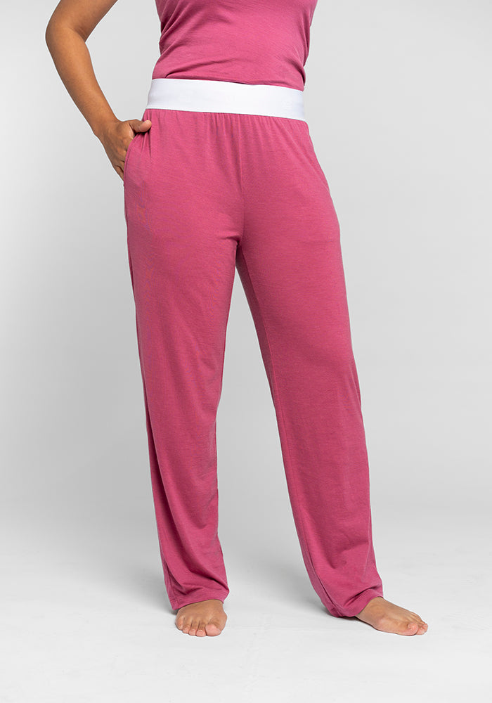 Comfortable Maya Lounge Pants for Women - Soft & Breathable Cotton Yoga Pants - Perfect for Relaxing at Home, Yoga, and Lounging