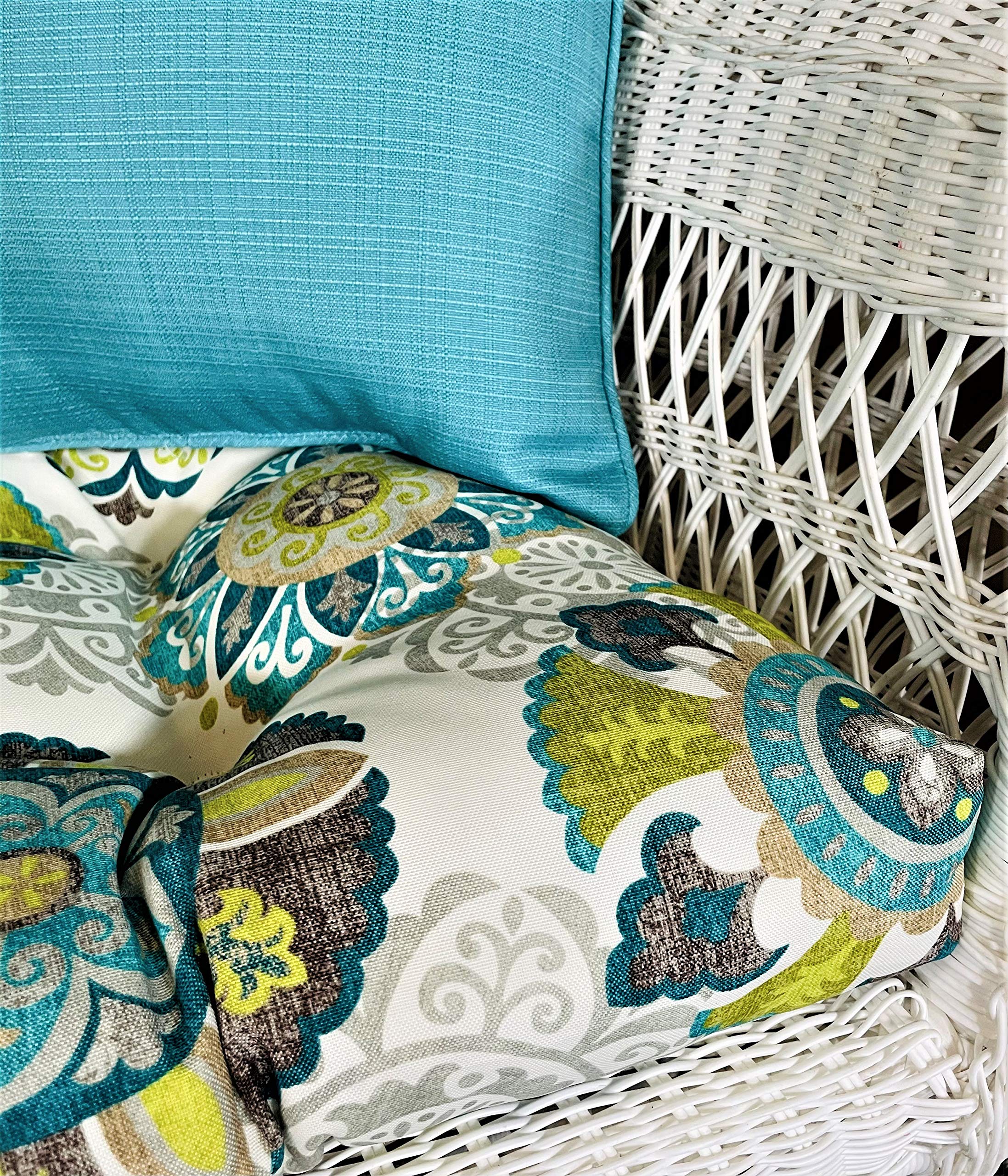 Outdoor Allodalla Oasis 5-Piece Waterproof Cushion Set - Patio Furniture Cushions for Garden, Poolside & Deck Lounge Chairs