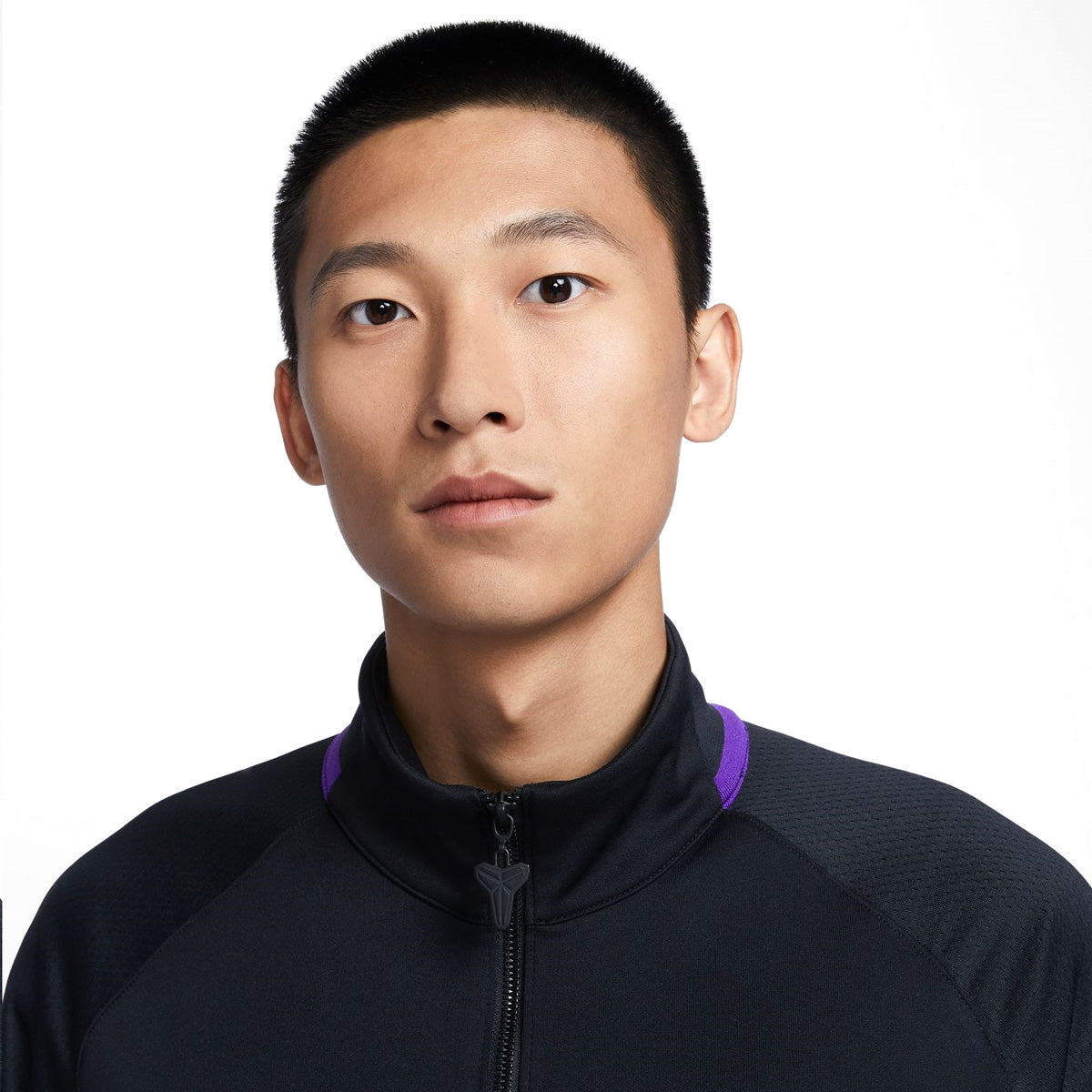 Kobe Dri-Fit Basketball Jacket - Black & Purple - Breathable Performance Jacket for Men - Perfect for Basketball Games, Training & Outdoor Sports