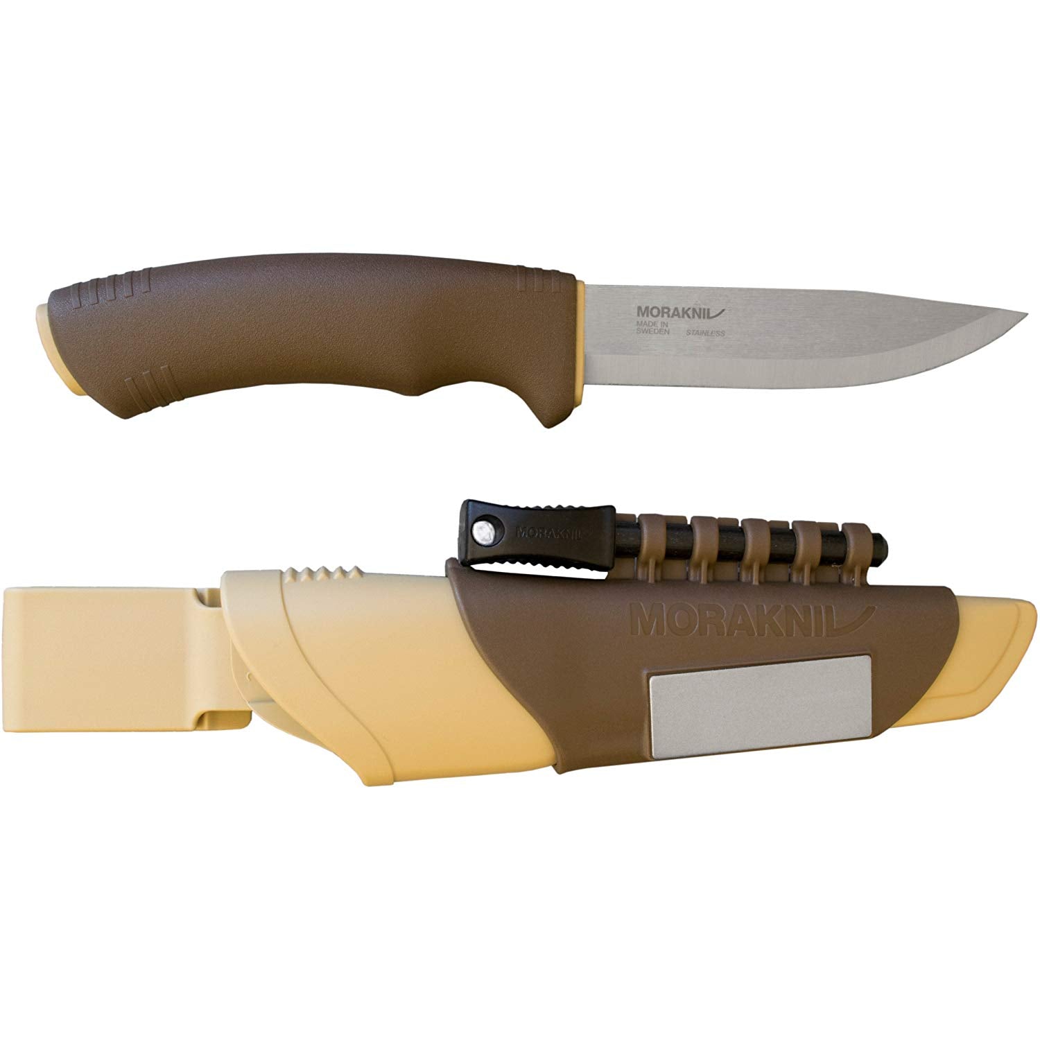 Bushcraft Survival Knife - High Carbon Steel Outdoor Camping Hunting Tool for Wilderness Adventures, Bushcrafting, and Emergency Preparedness