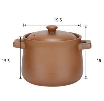 Premium Ceramic Crock Pot - 3.2L Slow Cooker for Soup, Stew & Casserole | Durable Ceramic Cookware for Healthy Cooking | Perfect for Family Dinners, Meal Prep & Holiday Feasts