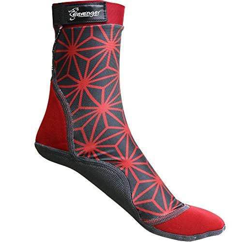 Seavenger SeaSnugs Tall Beach Socks for Soccer - Waterproof Quick-Dry Sports Socks for Men & Women - Perfect for Beach, Sand, Surfing & Outdoor Activities