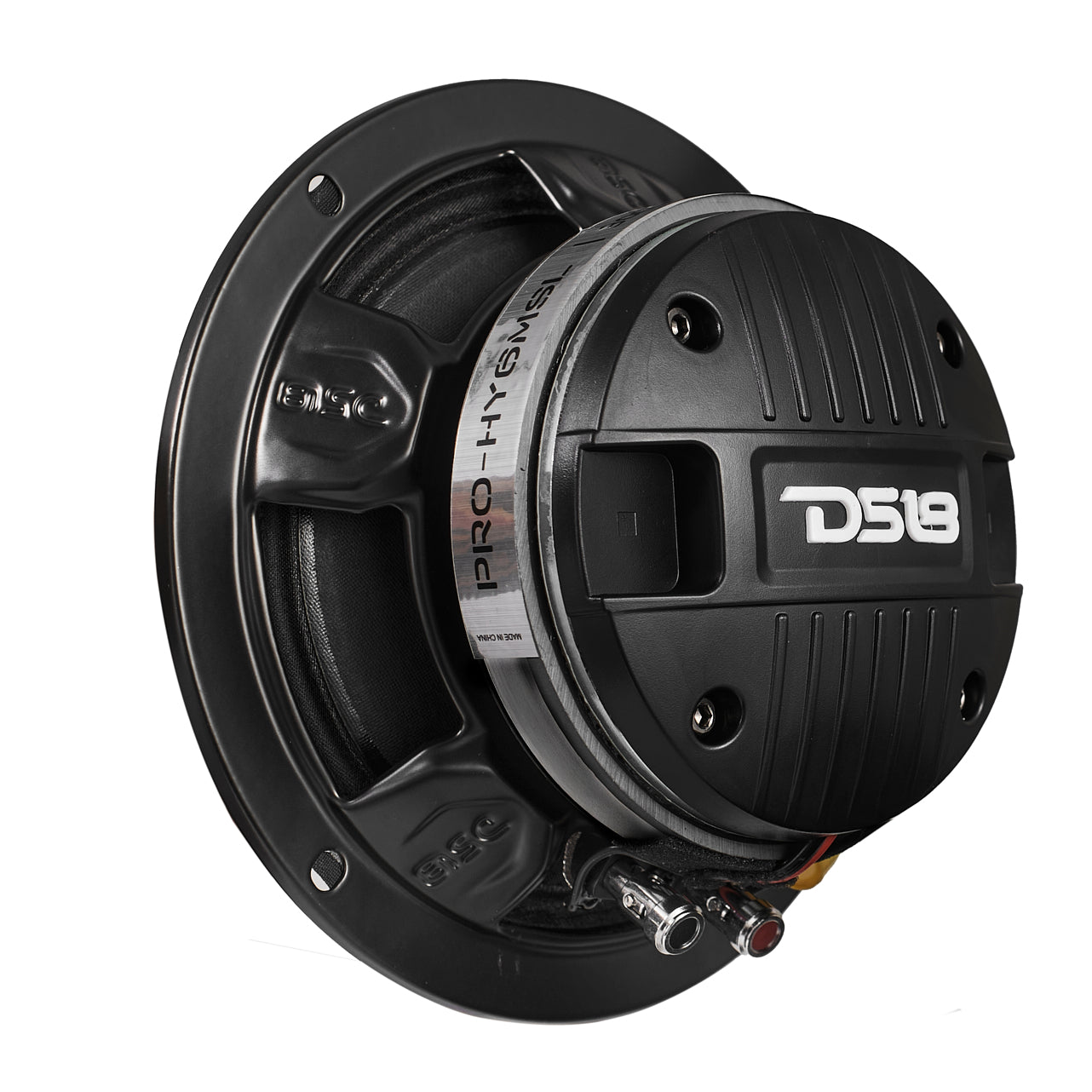 PRO 6.5 Inch Shallow Coaxial Hybrid Mid-Range Loudspeaker with Built-in Driver - 150 Watts RMS, 8 Ohm - Perfect for Car Audio, Marine & Home Theater Systems