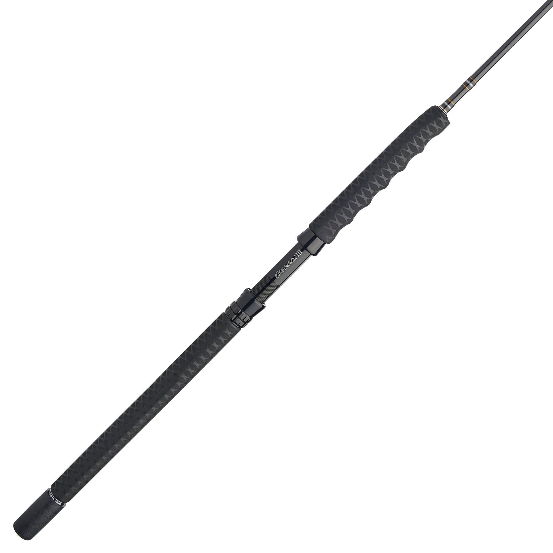 Carnage® III Conventional Boat Rod - Heavy Duty Saltwater Fishing Rod for Offshore & Inshore Angling - Perfect for Deep Sea, Pier, and Charter Boat Fishing