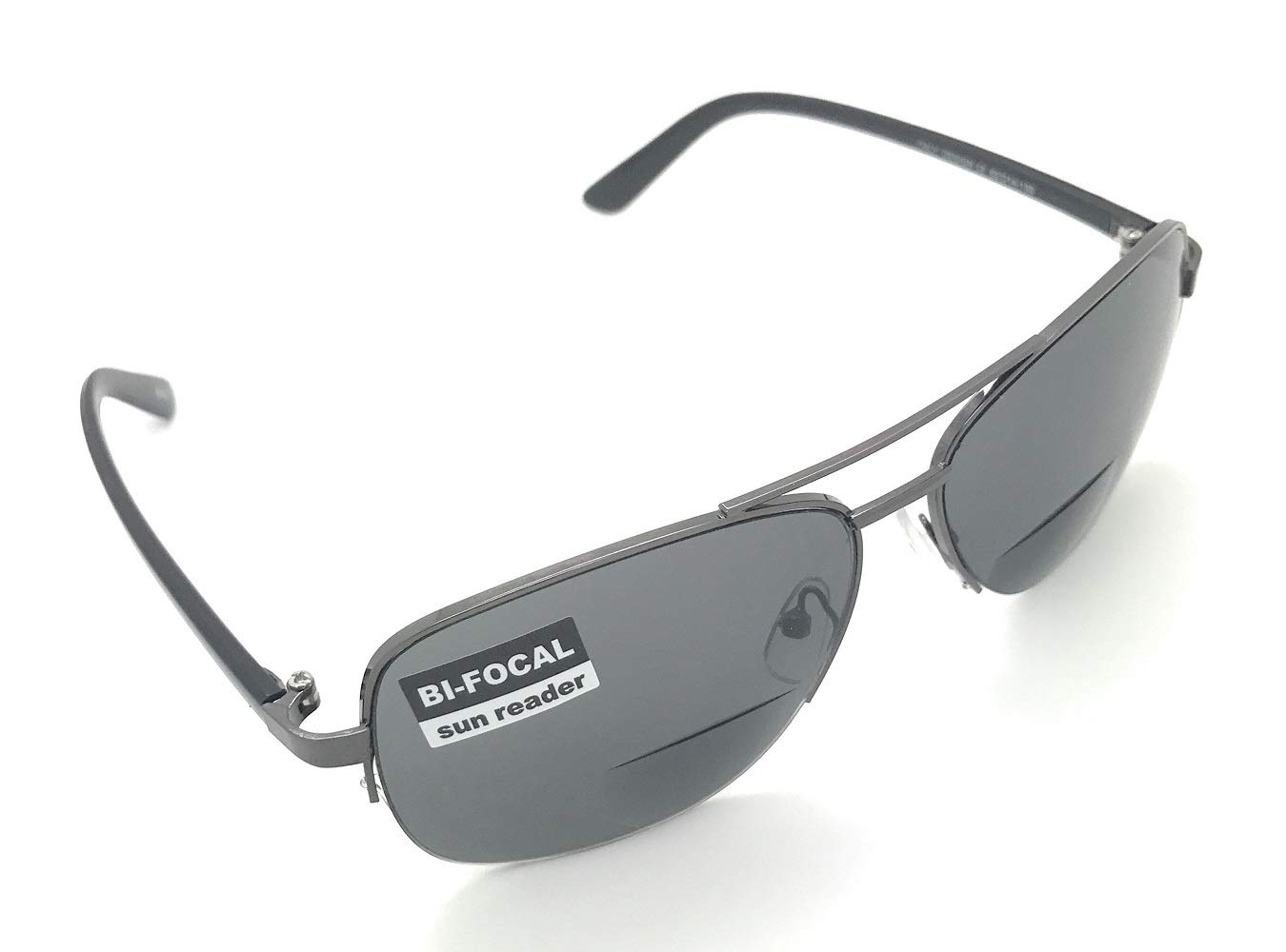 Polarized Aviator Bifocal Sunglasses for Men & Women - UV400 Protection Reading Glasses for Outdoor Activities, Driving & Fishing