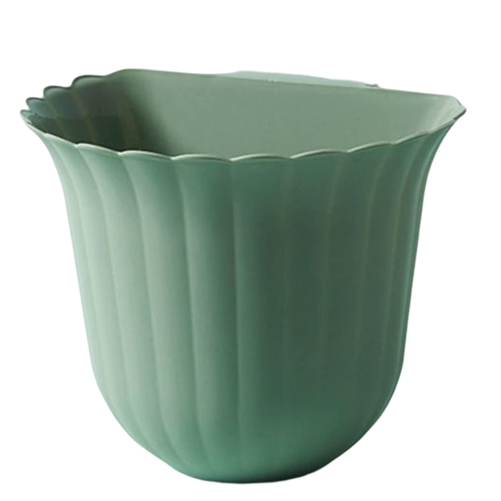 Space-Saving Hanging Trash Can for Cabinet Door - Easy Access Recycling Bin with Flower Design - Multifunctional Kitchen Storage Garbage Bin for Home, Office, and RV Use